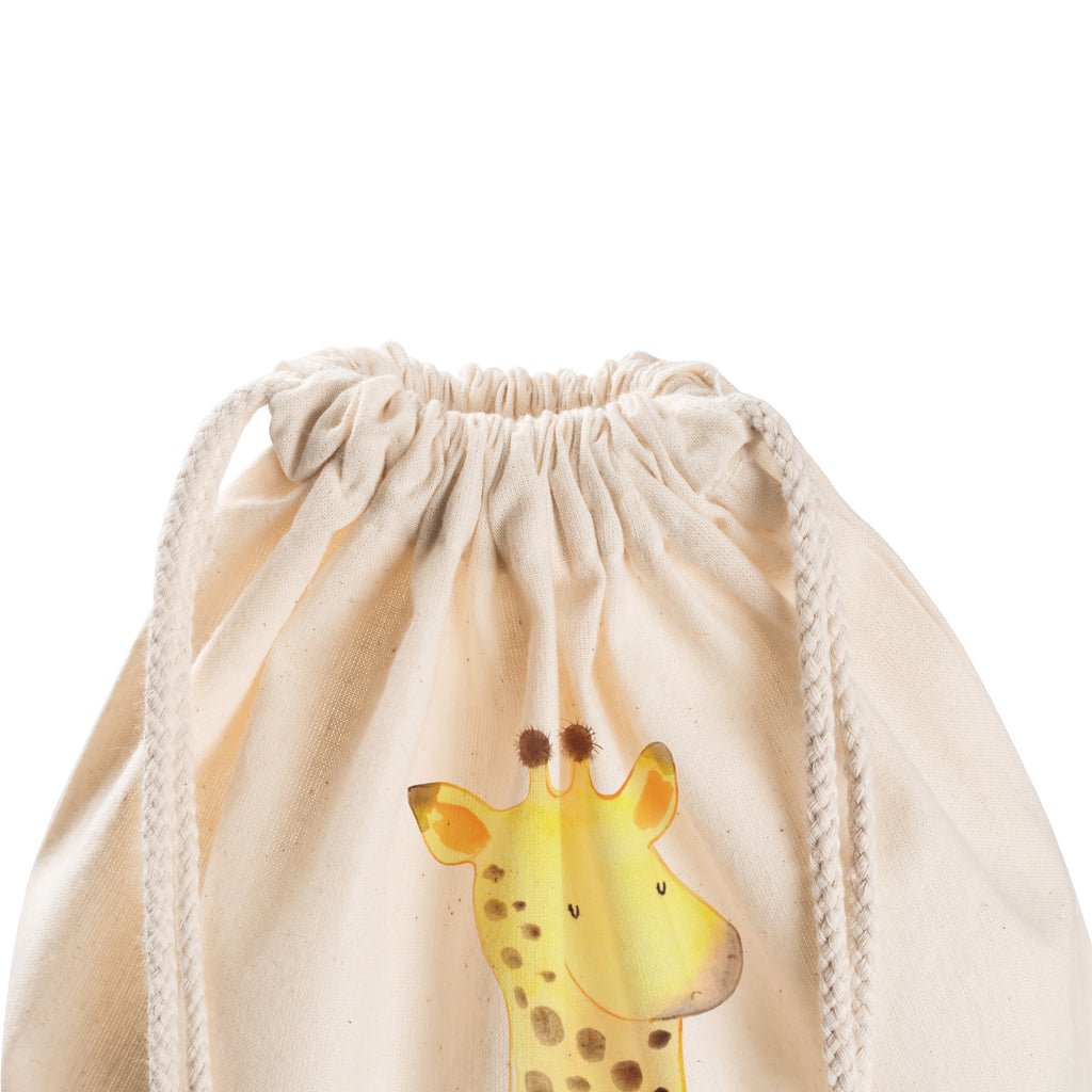 Sportbeutel Giraffe Zufrieden Sportbeutel, Turnbeutel, Beutel, Sporttasche, Tasche, Stoffbeutel, Sportbeutel Kinder, Gymsack, Beutel Rucksack, Kleine Sporttasche, Sportzubehör, Turnbeutel Baumwolle, Afrika, Wildtiere, Giraffe, Zufrieden, Glück, Abenteuer