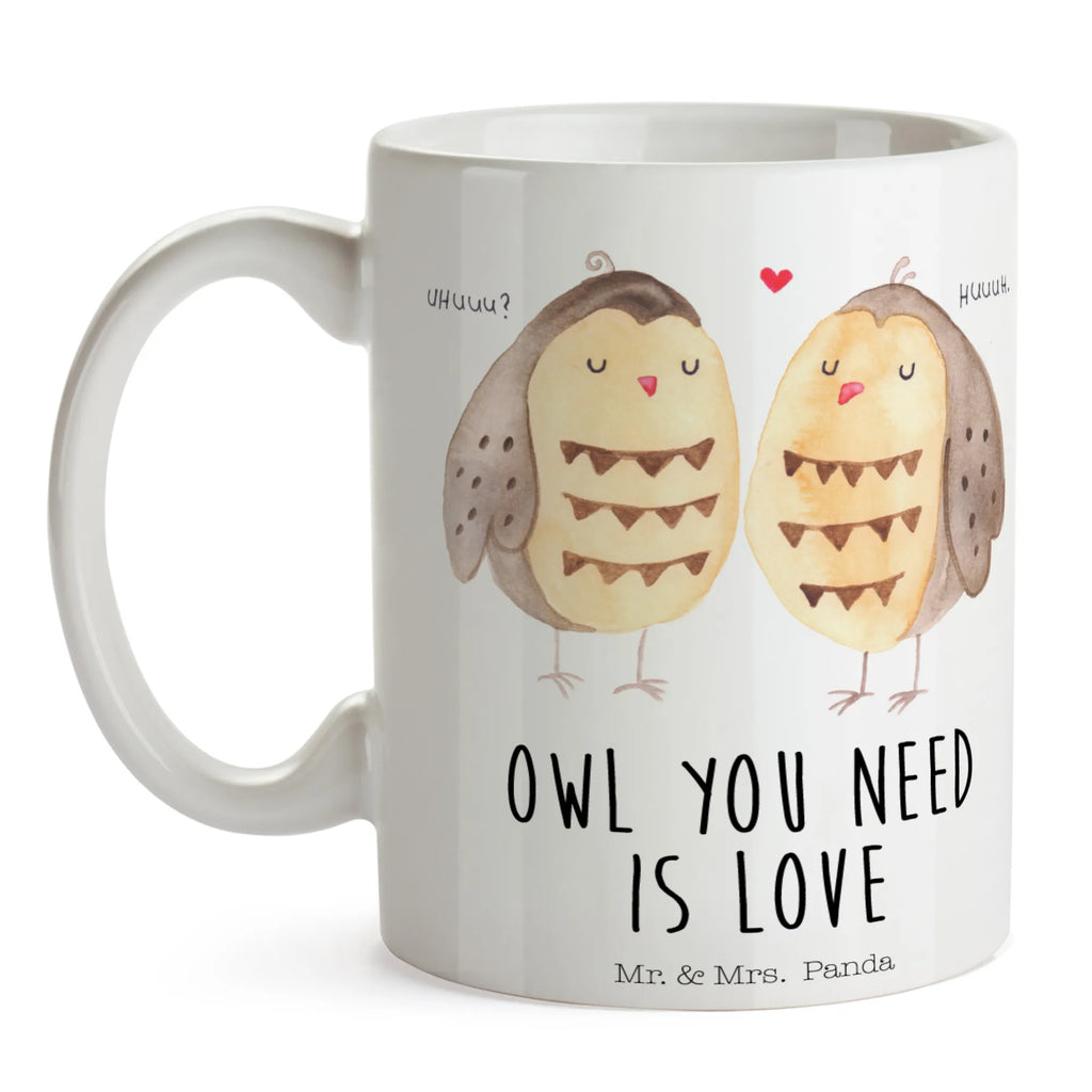 Tasse Eulen Liebe Tasse, Kaffeetasse, Teetasse, Becher, Kaffeebecher, Teebecher, Keramiktasse, Porzellantasse, Büro Tasse, Geschenk Tasse, Tasse Sprüche, Tasse Motive, Kaffeetassen, Tasse bedrucken, Designer Tasse, Cappuccino Tassen, Schöne Teetassen, Eule, Eule Deko, Liebe, Hochzeit Spruch, Owl, All you need is love, Liebe Spruch, Freundin Geschenk, Freund, Wortspiel lustig