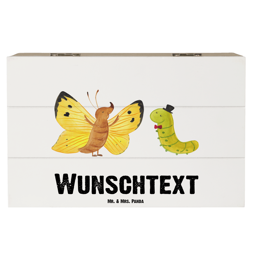 Personalisierte Holzkiste Raupe & Schmetterling Holzkiste mit Namen, Kiste mit Namen, Schatzkiste mit Namen, Truhe mit Namen, Schatulle mit Namen, Erinnerungsbox mit Namen, Erinnerungskiste, mit Namen, Dekokiste mit Namen, Aufbewahrungsbox mit Namen, Holzkiste Personalisiert, Kiste Personalisiert, Schatzkiste Personalisiert, Truhe Personalisiert, Schatulle Personalisiert, Erinnerungsbox Personalisiert, Erinnerungskiste Personalisiert, Dekokiste Personalisiert, Aufbewahrungsbox Personalisiert, Geschenkbox personalisiert, GEschenkdose personalisiert, Tiermotive, Gute Laune, lustige Sprüche, Tiere, Raupe, Schmetterling, Zitronenfalter, Entwicklung, Erwachsen werden, Kokon, Hut, Hütchen, Schönheit, Aufwachsen