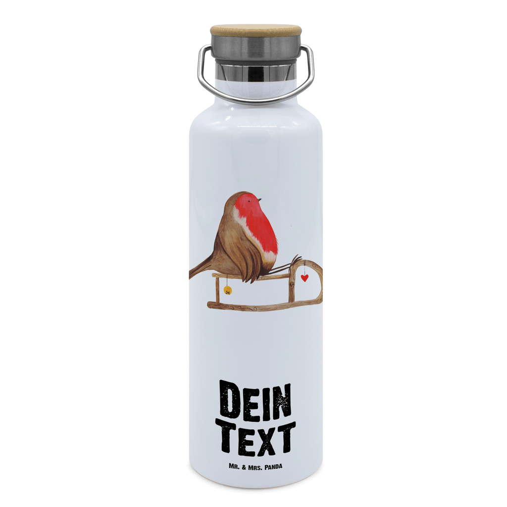 Personalisierte Trinkflasche Rotkehlchen Schlitten Personalisierte Trinkflasche, Trinkflasche mit Namen, Trinkflasche bedrucken, Flasche personalisiert, Trinkflasch mit Aufdruck, Trinkflasche Werbegeschenk, Namensaufdruck Trinkflasche, Sportflasche personalisiert, Trinkflasche Sport, Winter, Weihnachten, Weihnachtsdeko, Nikolaus, Advent, Heiligabend, Wintermotiv, Schlitten, Vogel