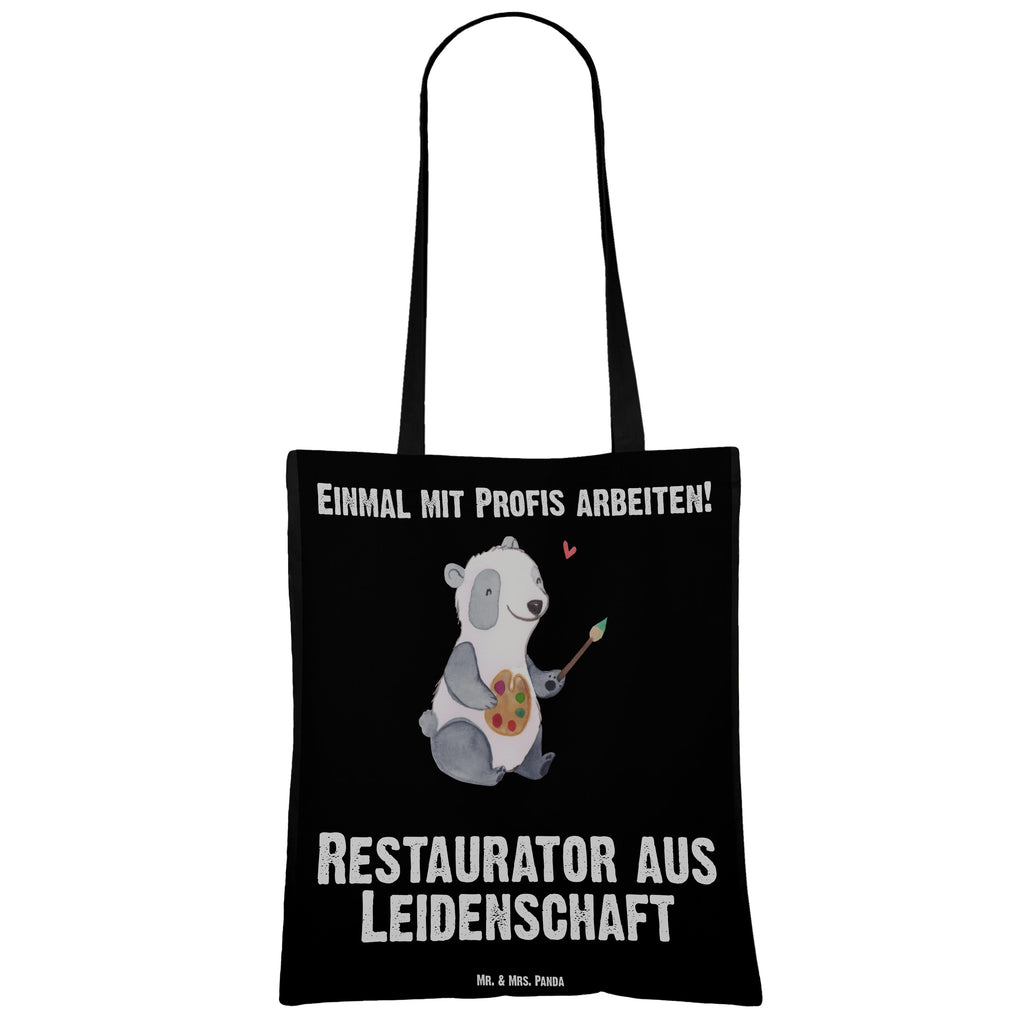 Tragetasche Restaurator aus Leidenschaft Beuteltasche, Beutel, Einkaufstasche, Jutebeutel, Stoffbeutel, Tasche, Shopper, Umhängetasche, Strandtasche, Schultertasche, Stofftasche, Tragetasche, Badetasche, Jutetasche, Einkaufstüte, Laptoptasche, Beruf, Ausbildung, Jubiläum, Abschied, Rente, Kollege, Kollegin, Geschenk, Schenken, Arbeitskollege, Mitarbeiter, Firma, Danke, Dankeschön