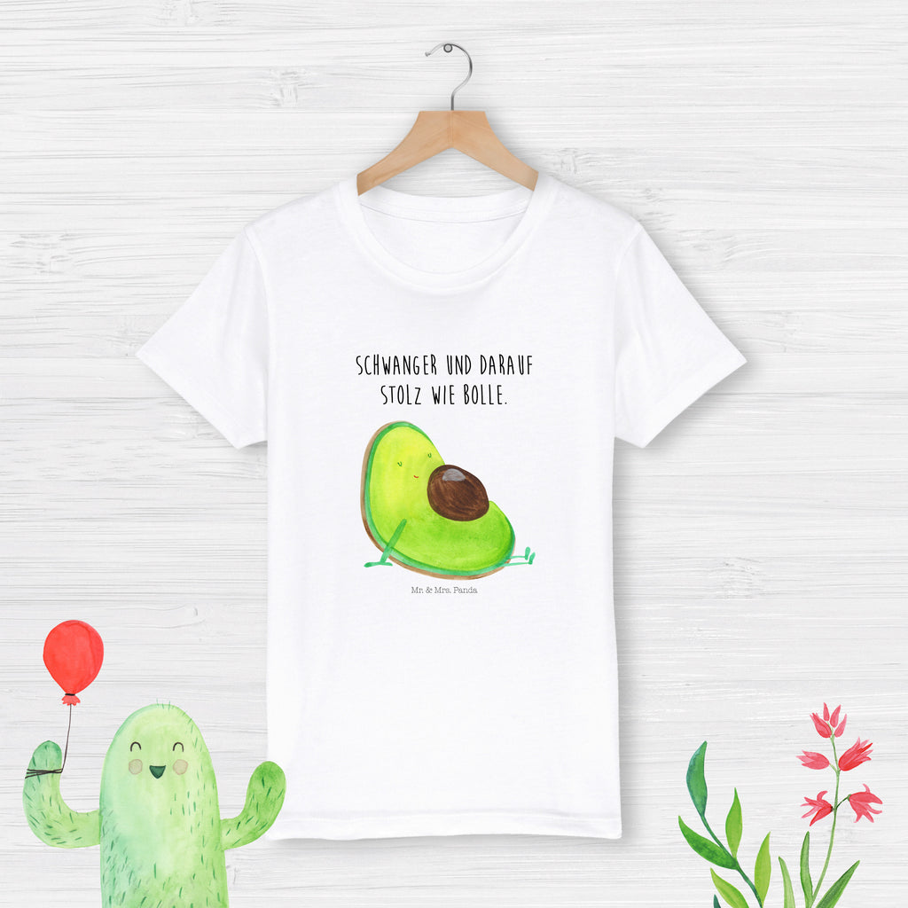 Organic Kinder T-Shirt Avocado Schwangerschaft Kinder T-Shirt, Kinder T-Shirt Mädchen, Kinder T-Shirt Jungen, Avocado, Veggie, Vegan, Gesund, schwanger, Schwangerschaft, Babyparty, Babyshower