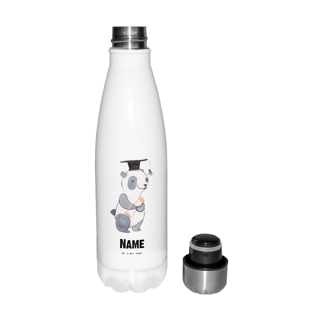 Personalisierte Thermosflasche Panda Beste Studentin der Welt Personalisierte Isolierflasche, Personalisierte Thermoflasche, Personalisierte Trinkflasche, Trinkflasche Mit Namen, Wunschname, Bedrucken, Namensflasche, für, Dankeschön, Geschenk, Schenken, Geburtstag, Geburtstagsgeschenk, Geschenkidee, Danke, Bedanken, Mitbringsel, Freude machen, Geschenktipp, Studentin, Studium, Tochter, Spaß, Musterschülerin, lustig, Studienabschluss, witzig, Universität, Abschluss, Alumni, Uni, Studenten, Hochschule