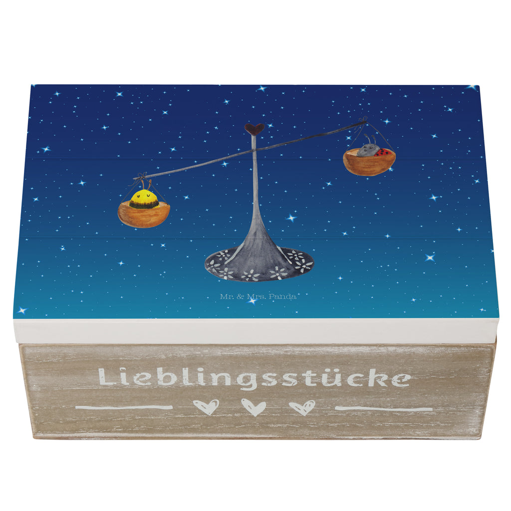 Holzkiste Sternzeichen Waage Holzkiste, Kiste, Schatzkiste, Truhe, Schatulle, XXL, Erinnerungsbox, Erinnerungskiste, Dekokiste, Aufbewahrungsbox, Geschenkbox, Geschenkdose, Tierkreiszeichen, Sternzeichen, Horoskop, Astrologie, Aszendent, Waage, Waage Geschenk, Waage Sternzeichen, Geschenk Oktober, Geschenk September, Geburtstag Oktober, Geburtstag September, Gleichgewicht, Marienkäfer, Hummel, Biene