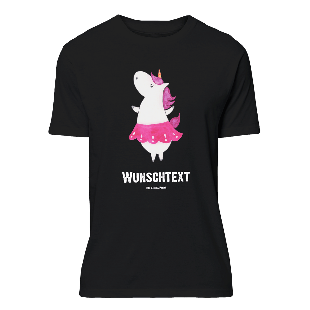 Personalisiertes T-Shirt Einhorn Ballerina T-Shirt Personalisiert, T-Shirt mit Namen, T-Shirt mit Aufruck, Männer, Frauen, Wunschtext, Bedrucken, Einhorn, Einhörner, Einhorn Deko, Pegasus, Unicorn, Tanzen, Ballerina, Party, Wohnung, Spaß, Feiern, Geburtstag, Tänzerin, Lebenslust, Lebensfreude