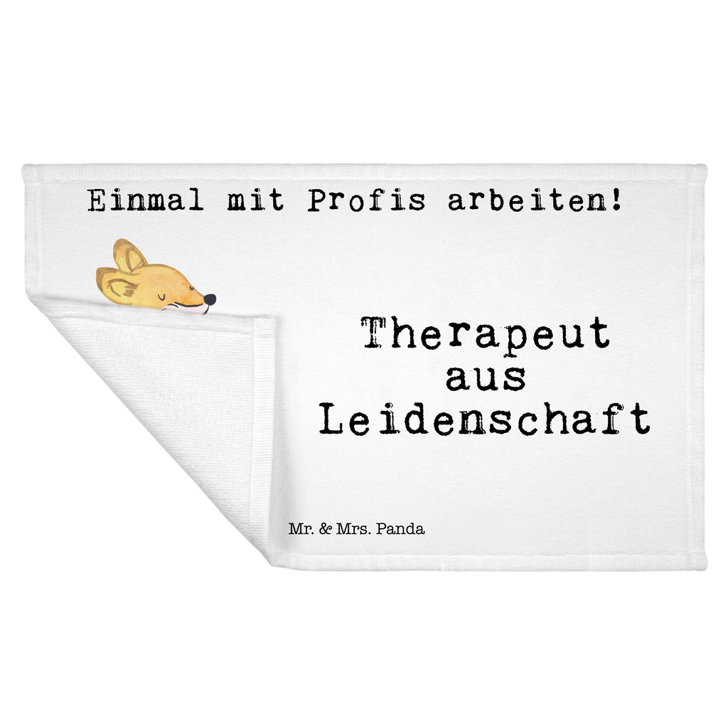 Handtuch Therapeut aus Leidenschaft Gästetuch, Reisehandtuch, Sport Handtuch, Frottier, Kinder Handtuch, Beruf, Ausbildung, Jubiläum, Abschied, Rente, Kollege, Kollegin, Geschenk, Schenken, Arbeitskollege, Mitarbeiter, Firma, Danke, Dankeschön