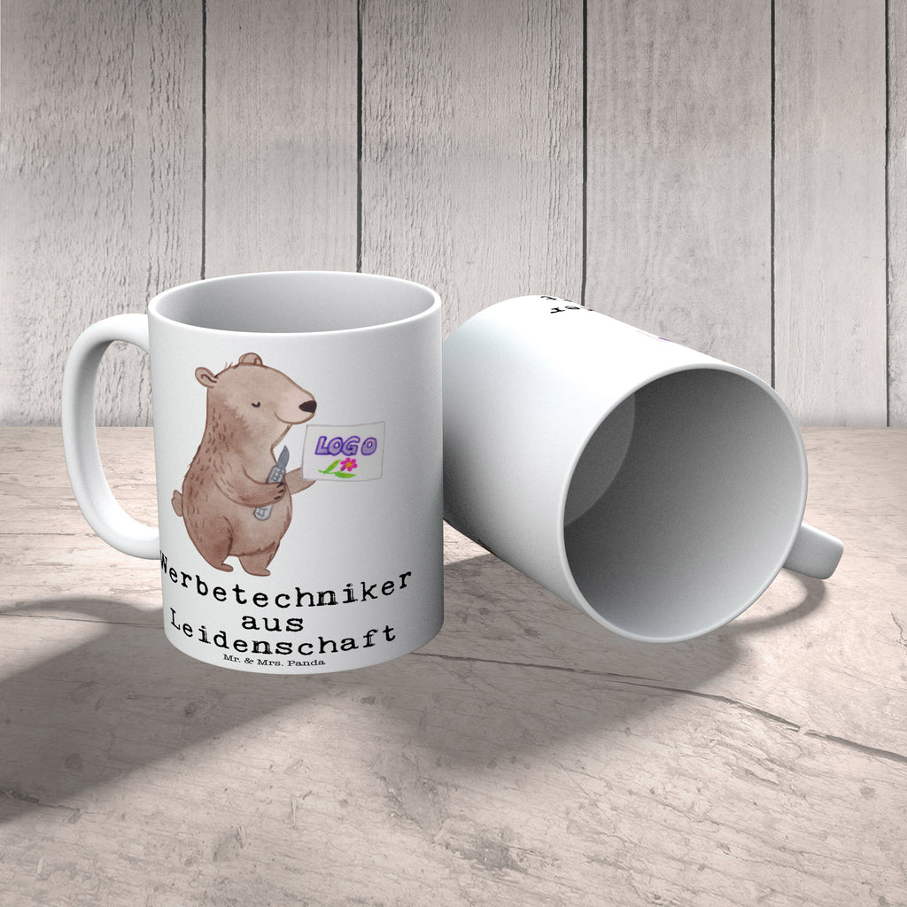 Tasse Werbetechniker aus Leidenschaft Tasse, Kaffeetasse, Teetasse, Becher, Kaffeebecher, Teebecher, Keramiktasse, Porzellantasse, Büro Tasse, Geschenk Tasse, Tasse Sprüche, Tasse Motive, Kaffeetassen, Tasse bedrucken, Designer Tasse, Cappuccino Tassen, Schöne Teetassen, Beruf, Ausbildung, Jubiläum, Abschied, Rente, Kollege, Kollegin, Geschenk, Schenken, Arbeitskollege, Mitarbeiter, Firma, Danke, Dankeschön