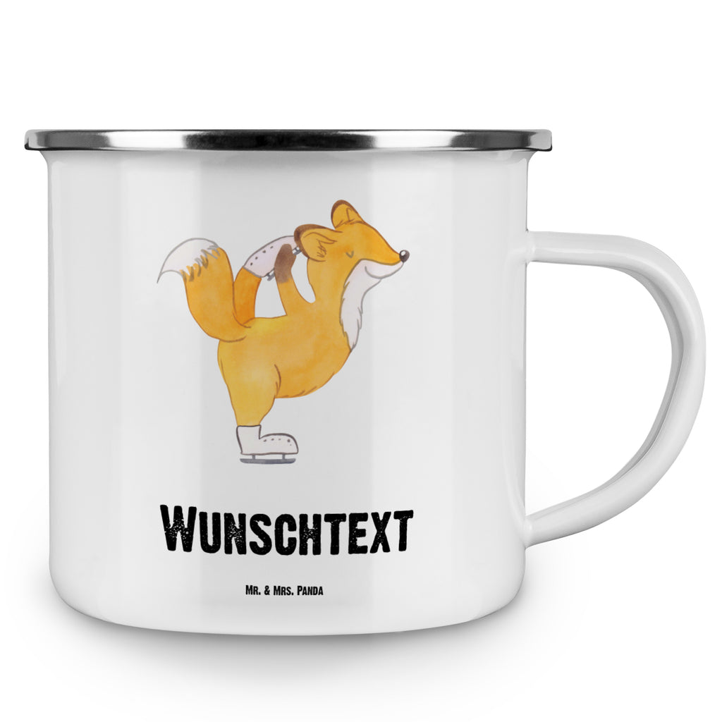 Personalisierte Emaille Tasse Fuchs Eiskunstläufer Emaille Tasse personalisiert, Emaille Tasse mit Namen, Campingtasse personalisiert, Namenstasse, Campingtasse bedrucken, Campinggeschirr personalsisert, tasse mit namen, personalisierte tassen, personalisierte tasse, tasse selbst gestalten, tasse bedrucken, tassen bedrucken, Geschenk, Sport, Sportart, Hobby, Schenken, Danke, Dankeschön, Auszeichnung, Gewinn, Sportler, Eiskunstläufer, Eiskunstläuferin, Eiskunst