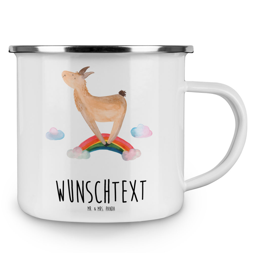 Personalisierte Emaille Tasse Lama Regenbogen Emaille Tasse personalisiert, Emaille Tasse mit Namen, Campingtasse personalisiert, Namenstasse, Campingtasse bedrucken, Campinggeschirr personalsisert, tasse mit namen, personalisierte tassen, personalisierte tasse, tasse selbst gestalten, tasse bedrucken, tassen bedrucken, Lama, Alpaka, Lamas, Regenbogen, Haters gonna hate, Haters, Selbstständig, Außenseiter, Schule, Abi, Hobby, Wolkenland, Freiheit