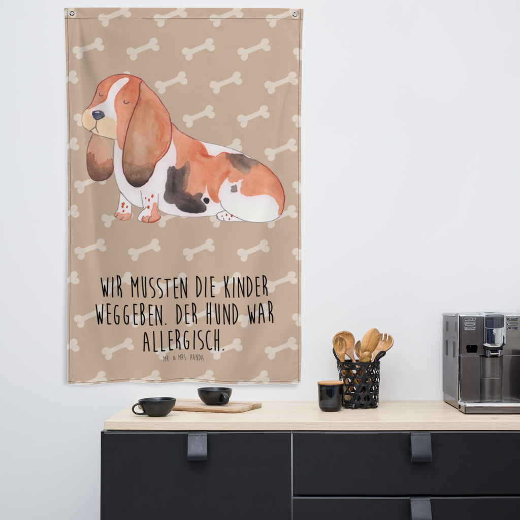 Wandteppich Hund Basset Hound Wandbehang, Dekoration, Boho, Wandteppich, Wandtuch, Wanddeko, Tapisserie, Tapestry, Wandbild, Textil-Kunst, Schmuck-Wandbehang, Wand Deko, Kinderzimmer, Kinderzimmer Wand, Kinderzimmer Deko, Kinderzimmer Wanddeko, Hund, Hundemotiv, Haustier, Hunderasse, Tierliebhaber, Hundebesitzer, Sprüche, Basset Hound, Basset, Hundeliebe, kinderlos