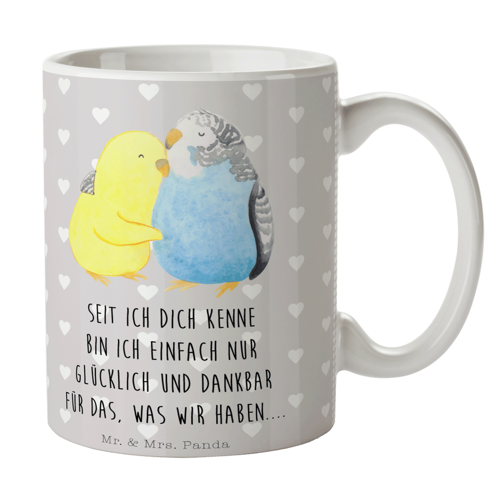 Tasse Wellensittich Liebe Tasse, Kaffeetasse, Teetasse, Becher, Kaffeebecher, Teebecher, Keramiktasse, Porzellantasse, Büro Tasse, Geschenk Tasse, Tasse Sprüche, Tasse Motive, Kaffeetassen, Tasse bedrucken, Designer Tasse, Cappuccino Tassen, Schöne Teetassen, Liebe, Partner, Freund, Freundin, Ehemann, Ehefrau, Heiraten, Verlobung, Heiratsantrag, Liebesgeschenk, Jahrestag, Hocheitstag, Vögel, Wellensittich, Nähe, Kuscheln, Vertrauen