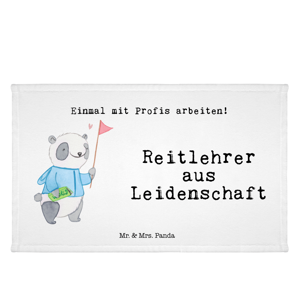 Handtuch Reitlehrer aus Leidenschaft Gästetuch, Reisehandtuch, Sport Handtuch, Frottier, Kinder Handtuch, Beruf, Ausbildung, Jubiläum, Abschied, Rente, Kollege, Kollegin, Geschenk, Schenken, Arbeitskollege, Mitarbeiter, Firma, Danke, Dankeschön