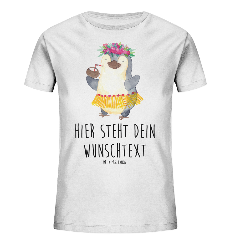 Personalisiertes Kinder T-Shirt Pinguin Kokosnuss Personalisiertes Kinder T-Shirt, Pinguin, Aloha, Hawaii, Urlaub, Kokosnuss, Pinguine