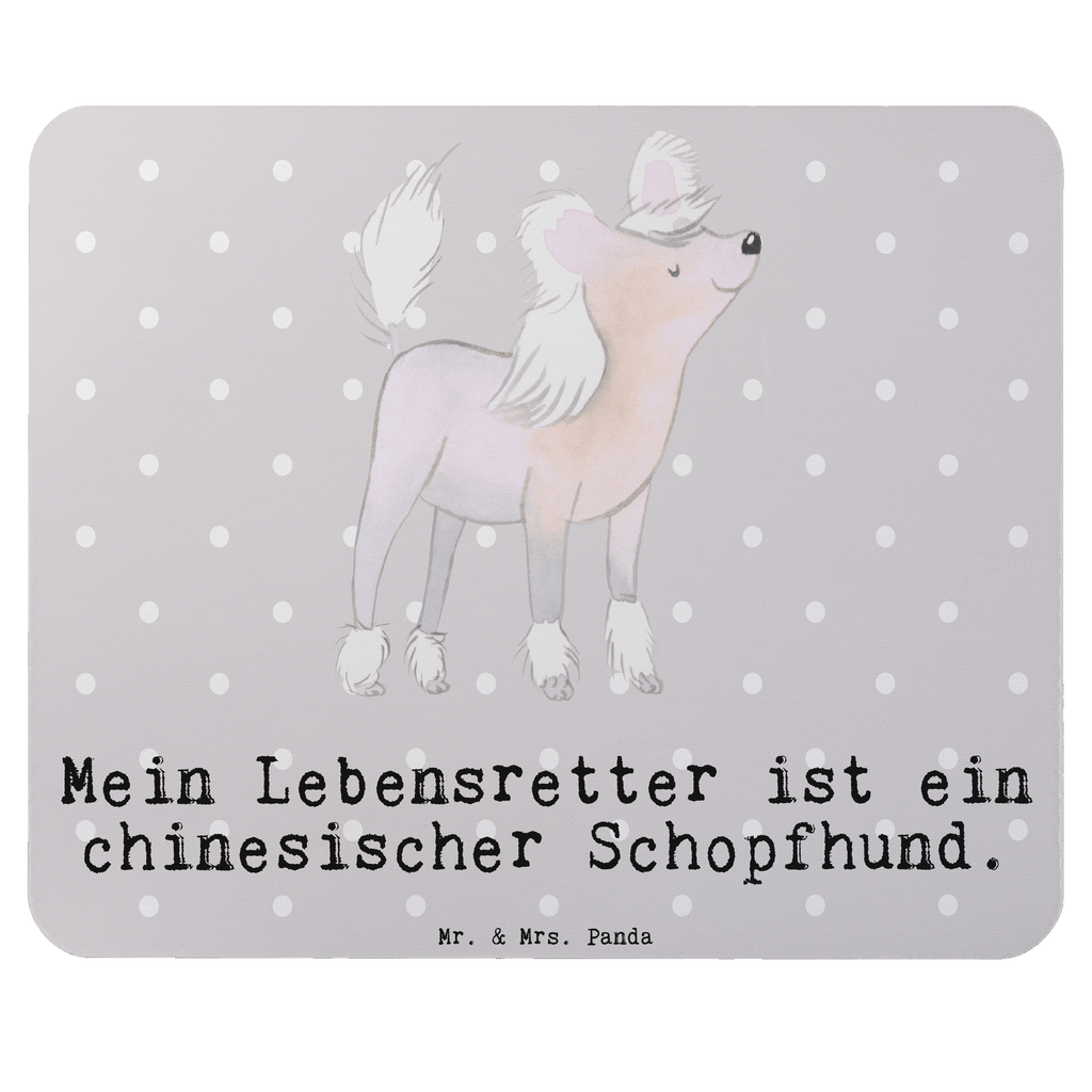 Mauspad Chinesischer Schopfhund Lebensretter Mousepad, Computer zubehör, Büroausstattung, PC Zubehör, Arbeitszimmer, Mauspad, Einzigartiges Mauspad, Designer Mauspad, Mausunterlage, Mauspad Büro, Hund, Hunderasse, Rassehund, Hundebesitzer, Geschenk, Tierfreund, Schenken, Welpe, Chinesischer Schopfhund, Chinese Crested Dog