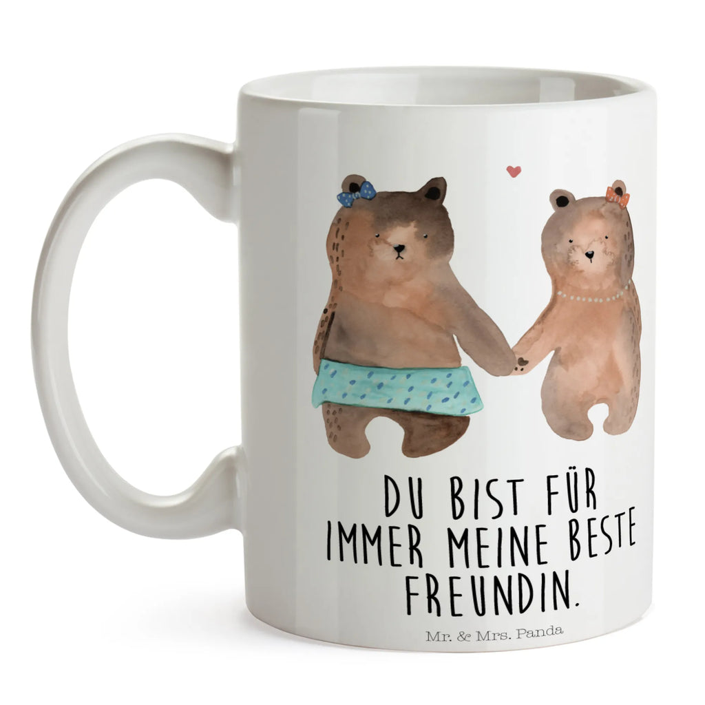 Tasse Bär Freundin Tasse, Kaffeetasse, Teetasse, Becher, Kaffeebecher, Teebecher, Keramiktasse, Porzellantasse, Büro Tasse, Geschenk Tasse, Tasse Sprüche, Tasse Motive, Kaffeetassen, Tasse bedrucken, Designer Tasse, Cappuccino Tassen, Schöne Teetassen, Bär, Teddy, Teddybär, Bär Freundin Beste Freund Liebe Liebesbeweis Verliebt Kumpel Kumpeliene