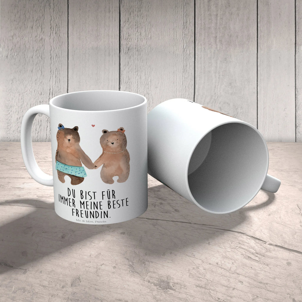 Tasse Bär Freundin Tasse, Kaffeetasse, Teetasse, Becher, Kaffeebecher, Teebecher, Keramiktasse, Porzellantasse, Büro Tasse, Geschenk Tasse, Tasse Sprüche, Tasse Motive, Kaffeetassen, Tasse bedrucken, Designer Tasse, Cappuccino Tassen, Schöne Teetassen, Bär, Teddy, Teddybär, Bär Freundin Beste Freund Liebe Liebesbeweis Verliebt Kumpel Kumpeliene