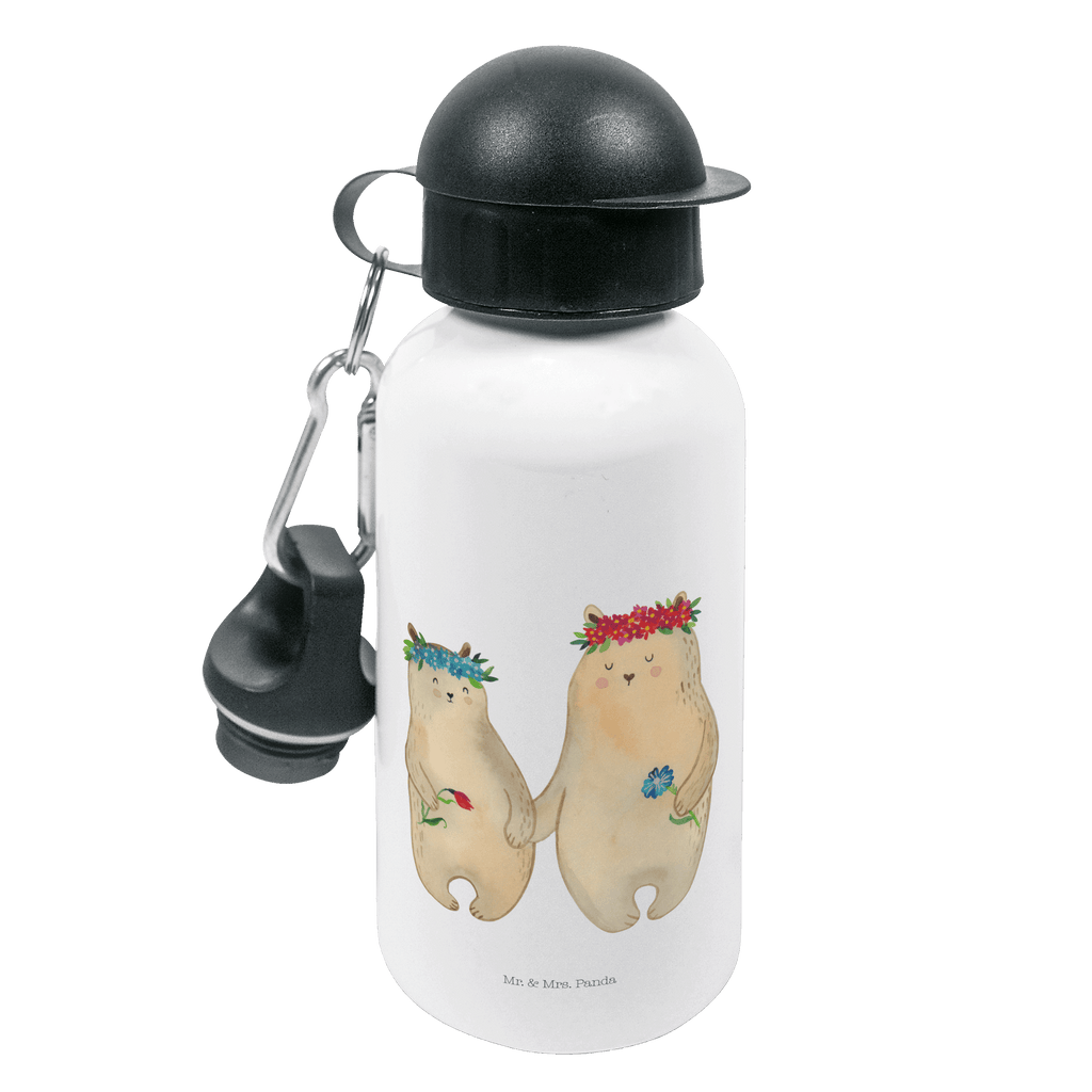 Kindertrinkflasche Bären mit Blumenkranz Kindertrinkflasche, Kinder Trinkflasche, Trinkflasche, Flasche, Kinderflasche, Kinder, Kids, Kindergarten Flasche, Grundschule, Jungs, Mädchen, Familie, Vatertag, Muttertag, Bruder, Schwester, Mama, Papa, Oma, Opa, Bär, Bären, Mutter, Mutti, Mami, Lieblingsmensch, Lieblingsmama, beste Mutter, weltbeste Mama, Geschenk Mama. Muttertag, Tochter, Kind, Töchter, Family, Vorbild