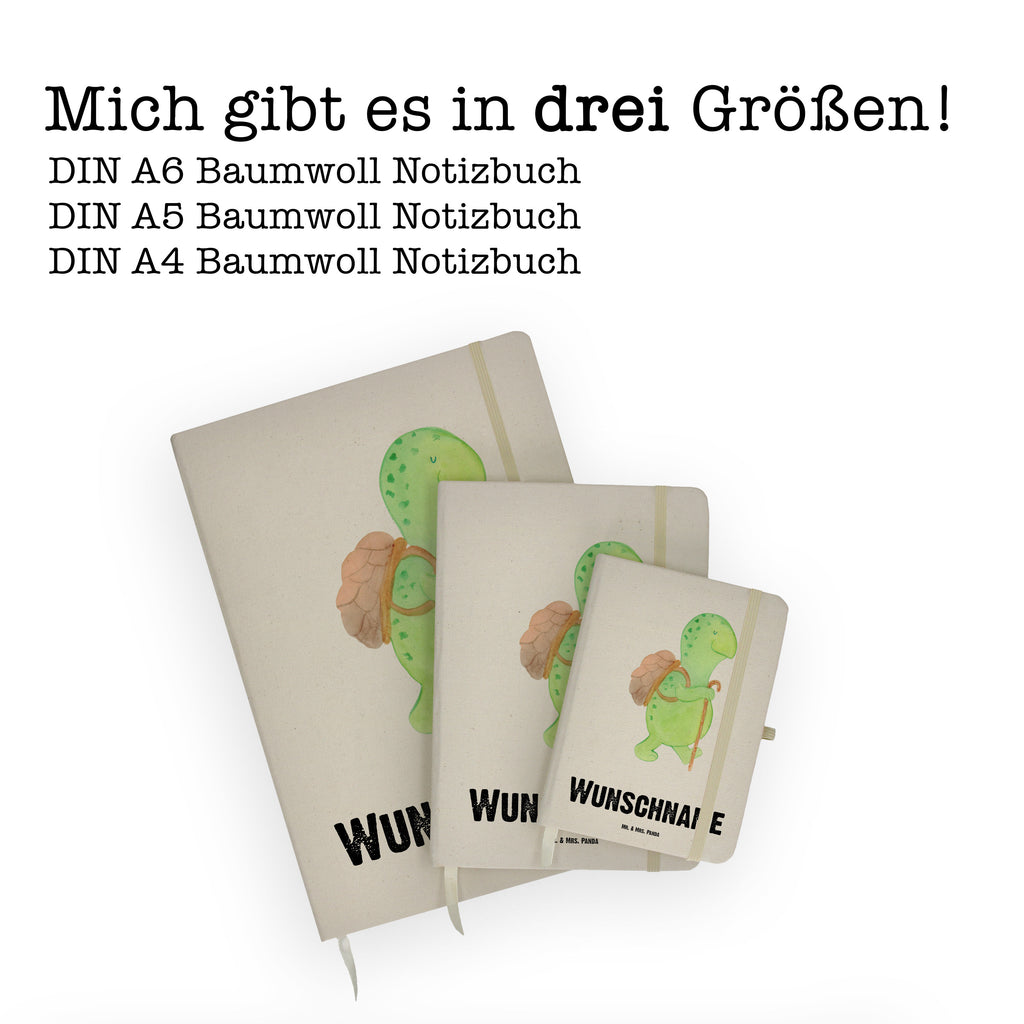 DIN A4 Personalisiertes Notizbuch Schildkröte Wanderer Personalisiertes Notizbuch, Notizbuch mit Namen, Notizbuch bedrucken, Personalisierung, Namensbuch, Namen, Schildkröte, Schildkröten, Motivation, Motivationsspruch, Motivationssprüche, Neuanfang