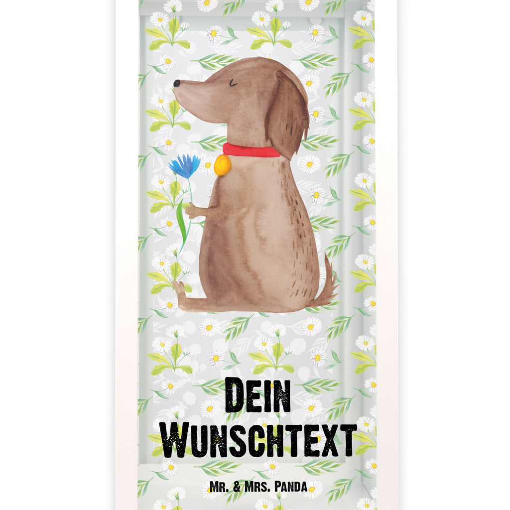 Personalisierte Deko Laterne Hund Blume Gartenlampe, Gartenleuchte, Gartendekoration, Gartenlicht, Laterne kleine Laternen, XXL Laternen, Laterne groß, Hund, Hundemotiv, Haustier, Hunderasse, Tierliebhaber, Hundebesitzer, Sprüche, Hunde, Frauchen, Hundeliebe