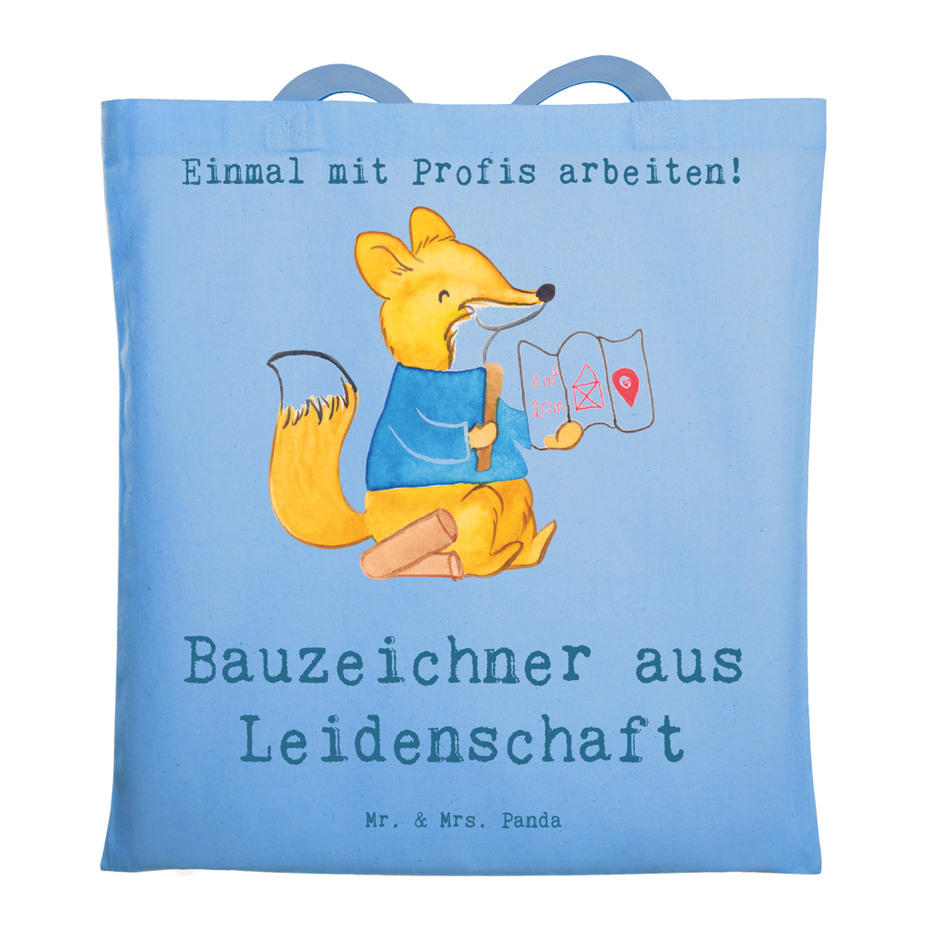 Tragetasche Bauzeichner aus Leidenschaft Beuteltasche, Beutel, Einkaufstasche, Jutebeutel, Stoffbeutel, Tasche, Shopper, Umhängetasche, Strandtasche, Schultertasche, Stofftasche, Tragetasche, Badetasche, Jutetasche, Einkaufstüte, Laptoptasche, Beruf, Ausbildung, Jubiläum, Abschied, Rente, Kollege, Kollegin, Geschenk, Schenken, Arbeitskollege, Mitarbeiter, Firma, Danke, Dankeschön