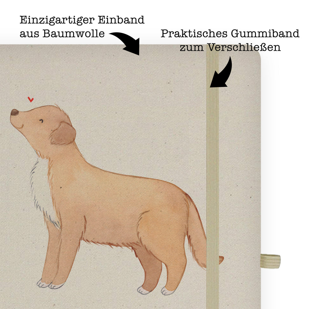 Baumwoll Notizbuch Nova Scotia Duck Moment Notizen, Eintragebuch, Tagebuch, Notizblock, Adressbuch, Journal, Kladde, Skizzenbuch, Notizheft, Schreibbuch, Schreibheft, Hund, Hunderasse, Rassehund, Hundebesitzer, Geschenk, Tierfreund, Schenken, Welpe, Nova Scotia Duck Tolling Retriever, Retriever