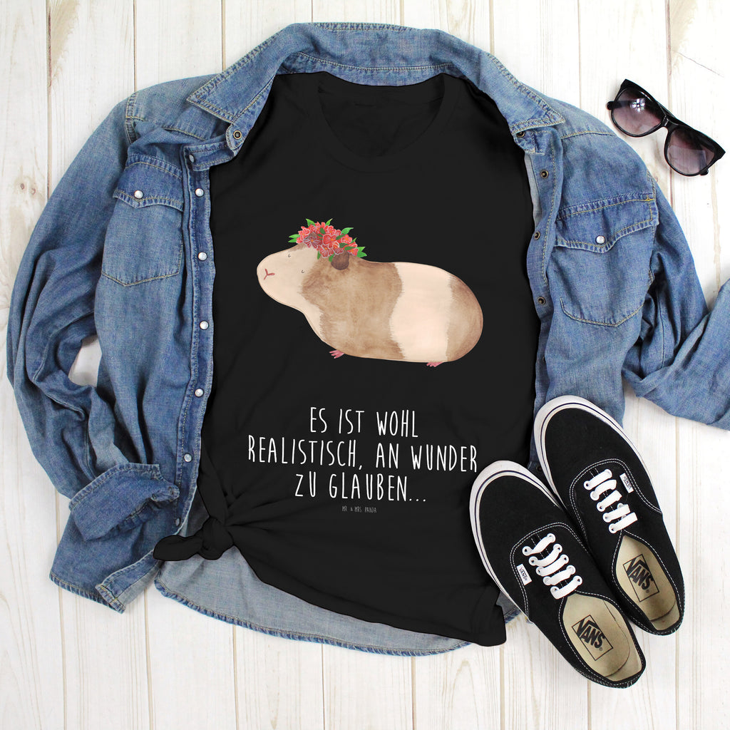 T-Shirt Standard Meerschweinchen weise T-Shirt, Shirt, Tshirt, Lustiges T-Shirt, T-Shirt mit Spruch, Party, Junggesellenabschied, Jubiläum, Geburstag, Herrn, Damen, Männer, Frauen, Schlafshirt, Nachthemd, Sprüche, Tiermotive, Gute Laune, lustige Sprüche, Tiere, Meerschweinchen, Meerie, Meeries, Wunder, Blumenkind, Realität, Spruch, Weisheit, Motivation, Wunderland