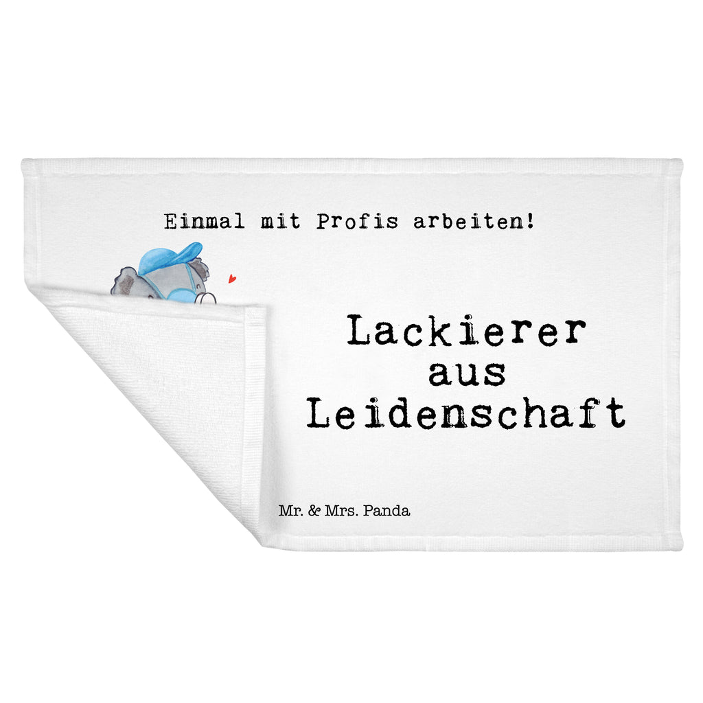 Handtuch Lackierer aus Leidenschaft Gästetuch, Reisehandtuch, Sport Handtuch, Frottier, Kinder Handtuch, Beruf, Ausbildung, Jubiläum, Abschied, Rente, Kollege, Kollegin, Geschenk, Schenken, Arbeitskollege, Mitarbeiter, Firma, Danke, Dankeschön, Lackierer, Lackierermeister, Werkstatt Lackierer, Gesellenprüfung