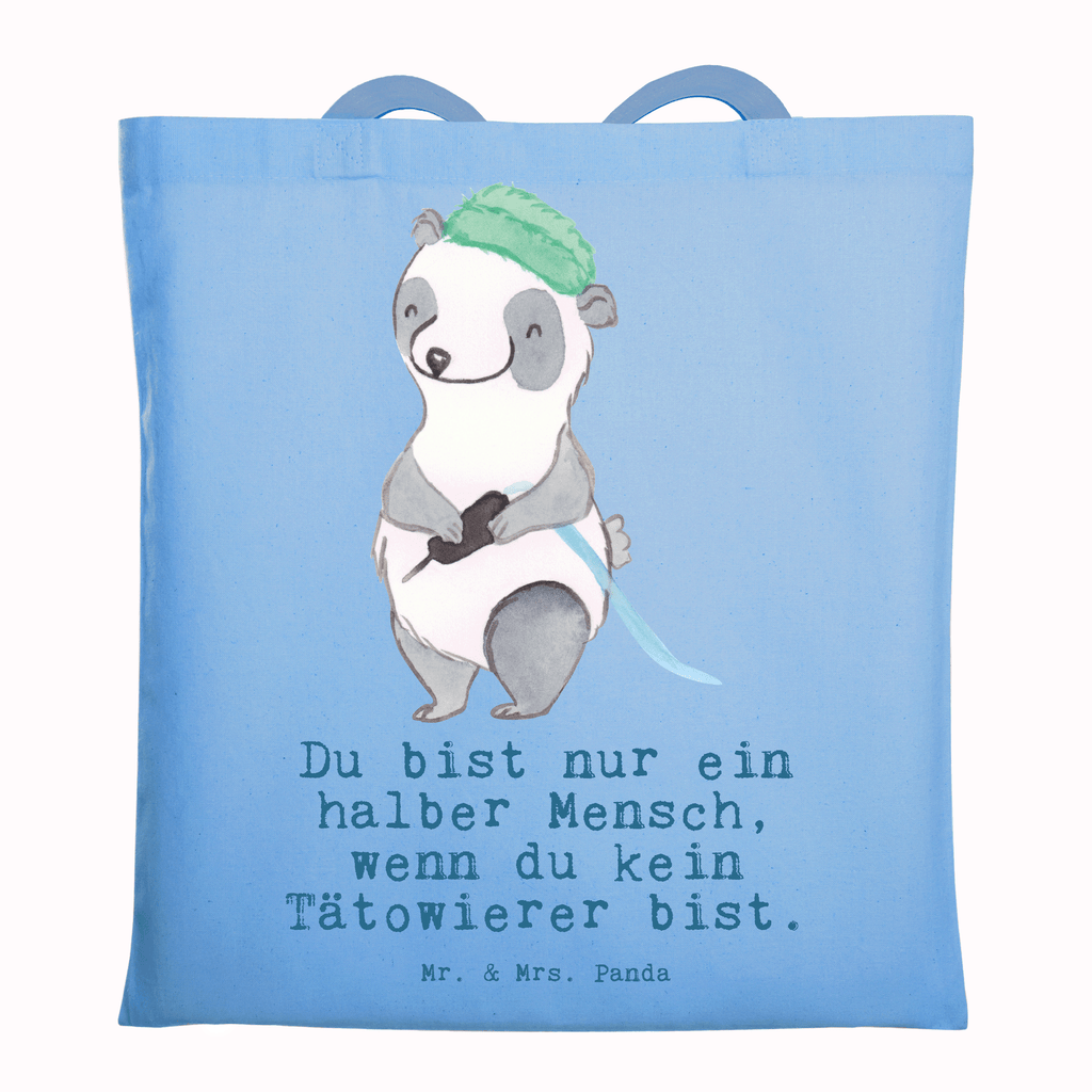 Tragetasche Tätowierer mit Herz Beuteltasche, Beutel, Einkaufstasche, Jutebeutel, Stoffbeutel, Tasche, Shopper, Umhängetasche, Strandtasche, Schultertasche, Stofftasche, Tragetasche, Badetasche, Jutetasche, Einkaufstüte, Laptoptasche, Beruf, Ausbildung, Jubiläum, Abschied, Rente, Kollege, Kollegin, Geschenk, Schenken, Arbeitskollege, Mitarbeiter, Firma, Danke, Dankeschön