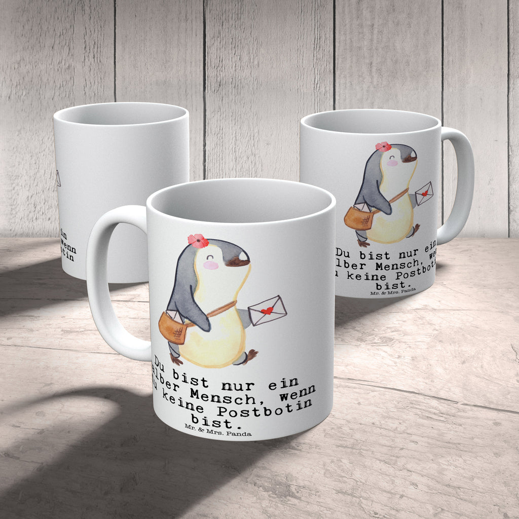 Tasse Postbotin mit Herz Tasse, Kaffeetasse, Teetasse, Becher, Kaffeebecher, Teebecher, Keramiktasse, Porzellantasse, Büro Tasse, Geschenk Tasse, Tasse Sprüche, Tasse Motive, Kaffeetassen, Tasse bedrucken, Designer Tasse, Cappuccino Tassen, Schöne Teetassen, Beruf, Ausbildung, Jubiläum, Abschied, Rente, Kollege, Kollegin, Geschenk, Schenken, Arbeitskollege, Mitarbeiter, Firma, Danke, Dankeschön, Postbotin, Briefzustellerin, Briefträgerin, Postlerin