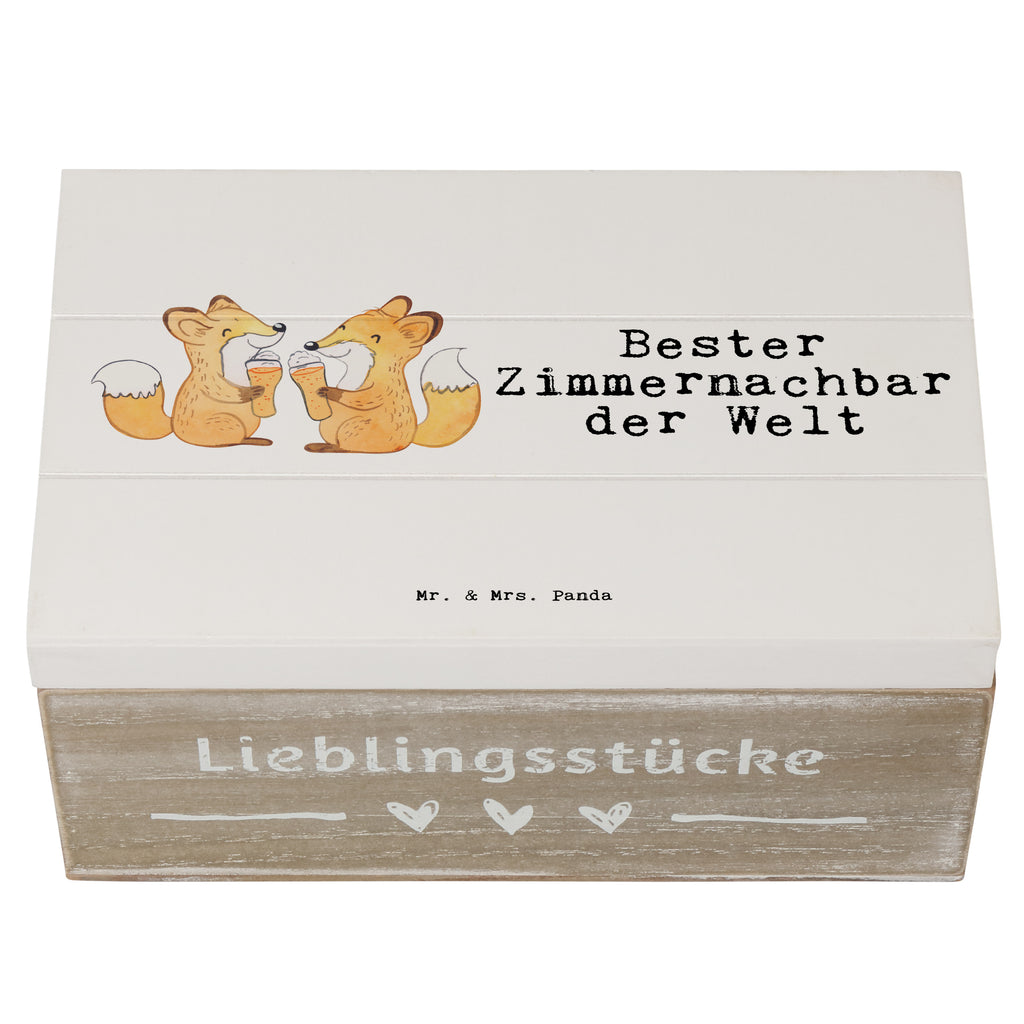 Holzkiste Fuchs Bester Zimmernachbar der Welt Holzkiste, Kiste, Schatzkiste, Truhe, Schatulle, XXL, Erinnerungsbox, Erinnerungskiste, Dekokiste, Aufbewahrungsbox, Geschenkbox, Geschenkdose, für, Dankeschön, Geschenk, Schenken, Geburtstag, Geburtstagsgeschenk, Geschenkidee, Danke, Bedanken, Mitbringsel, Freude machen, Geschenktipp, Zimmernachbar, Zimmernachbarn, Zimmer, Krankenhaus, Patient, Kollegin, Wohnheim, Nachbar, WG, Studentenwohnheim