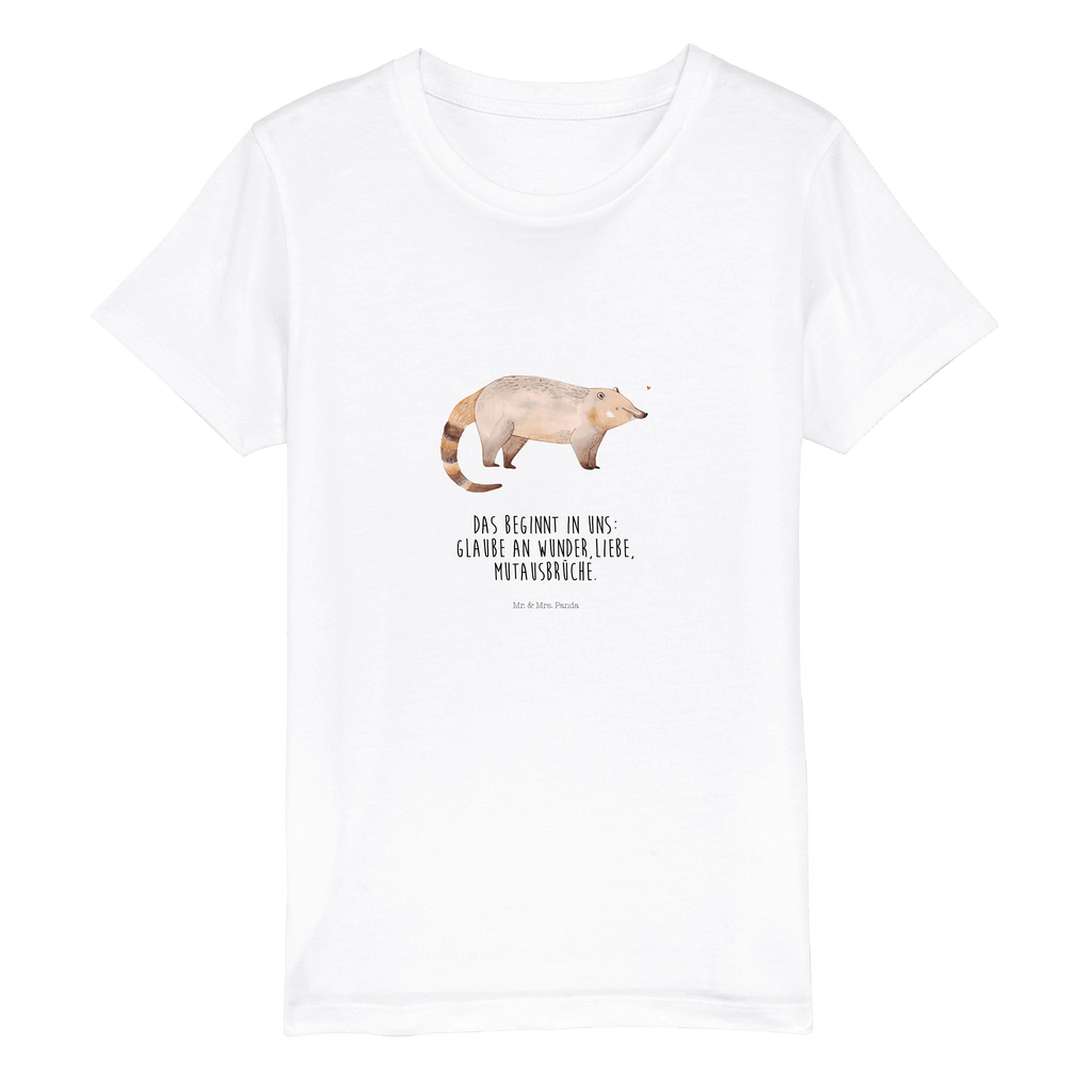 Organic Kinder T-Shirt Nasenbaer Kinder T-Shirt, Kinder T-Shirt Mädchen, Kinder T-Shirt Jungen, Tiermotive, Gute Laune, lustige Sprüche, Tiere, Nasenbär, Nasenbären, Rüsselbär, Bär