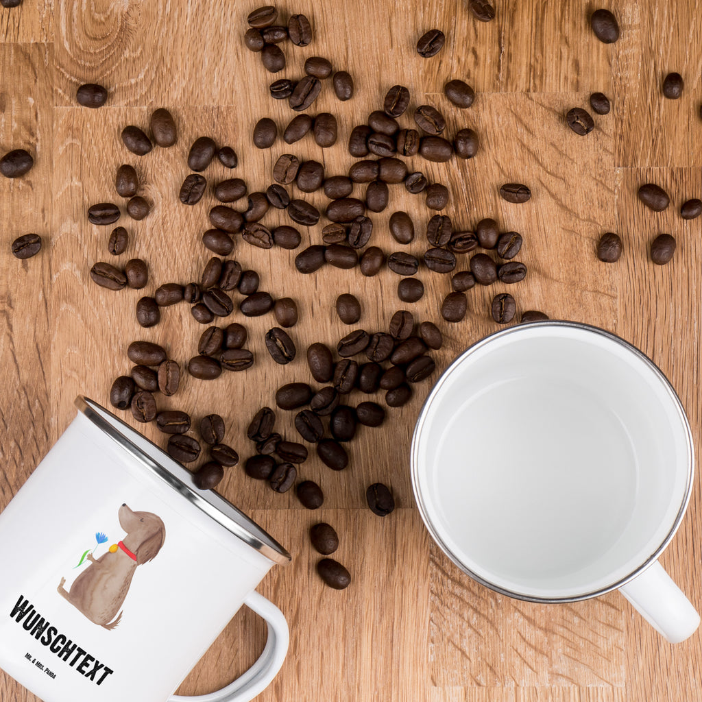 Personalisierte Emaille Tasse Hund Blume Emaille Tasse personalisiert, Emaille Tasse mit Namen, Campingtasse personalisiert, Namenstasse, Campingtasse bedrucken, Campinggeschirr personalsisert, tasse mit namen, personalisierte tassen, personalisierte tasse, tasse selbst gestalten, tasse bedrucken, tassen bedrucken, Hund, Hundemotiv, Haustier, Hunderasse, Tierliebhaber, Hundebesitzer, Sprüche, Hunde, Frauchen, Hundeliebe