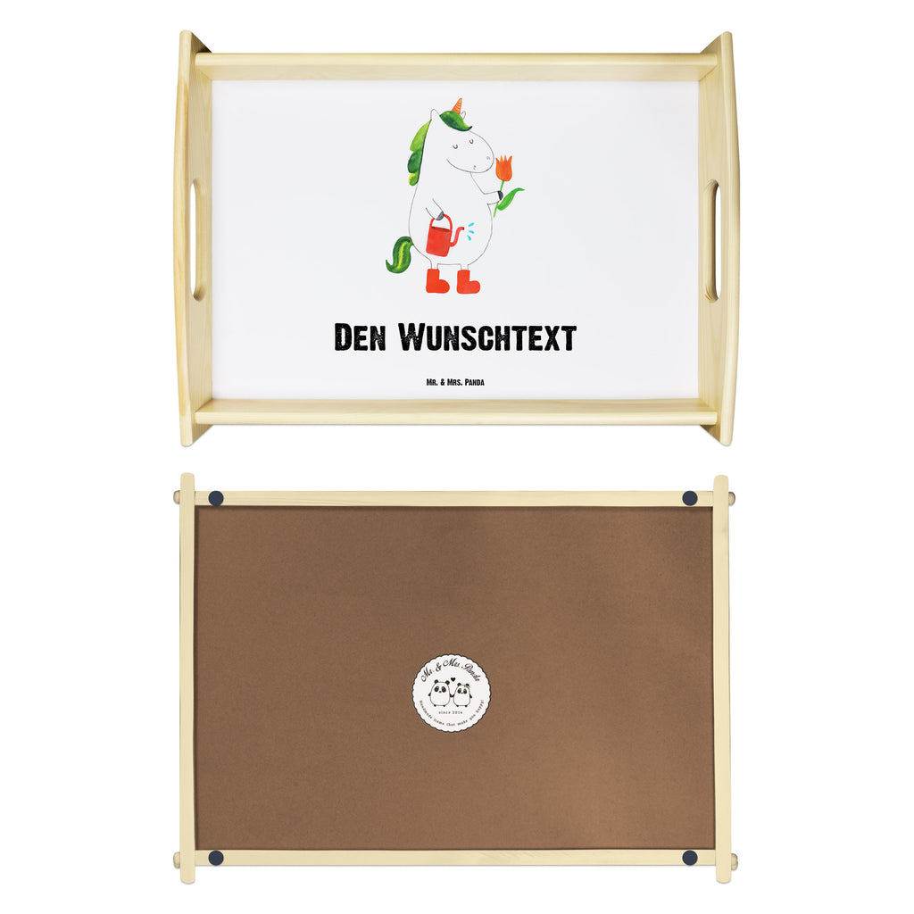 Personalisiertes Serviertablett Einhorn Gärtner Personalisiertes Serviertablett, Personalisiertes Tablett, Personalisiertes Holztablett, Personalisiertes Küchentablett, Personalisiertes Dekotablett, Personalisiertes Frühstückstablett, Serviertablett mit Namen, Tablett mit Namen, Einhorn, Einhörner, Einhorn Deko, Pegasus, Unicorn, Luftballon, Gießkanne, Giesskanne, Lebenslust, Freude, Blume, Freundin, Garten, Stiefel