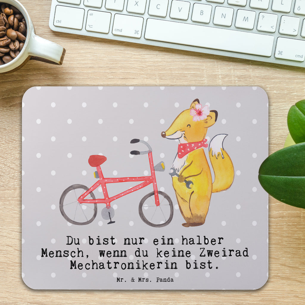 Mauspad Zweirad Mechatronikerin mit Herz Mousepad, Computer zubehör, Büroausstattung, PC Zubehör, Arbeitszimmer, Mauspad, Einzigartiges Mauspad, Designer Mauspad, Mausunterlage, Mauspad Büro, Beruf, Ausbildung, Jubiläum, Abschied, Rente, Kollege, Kollegin, Geschenk, Schenken, Arbeitskollege, Mitarbeiter, Firma, Danke, Dankeschön