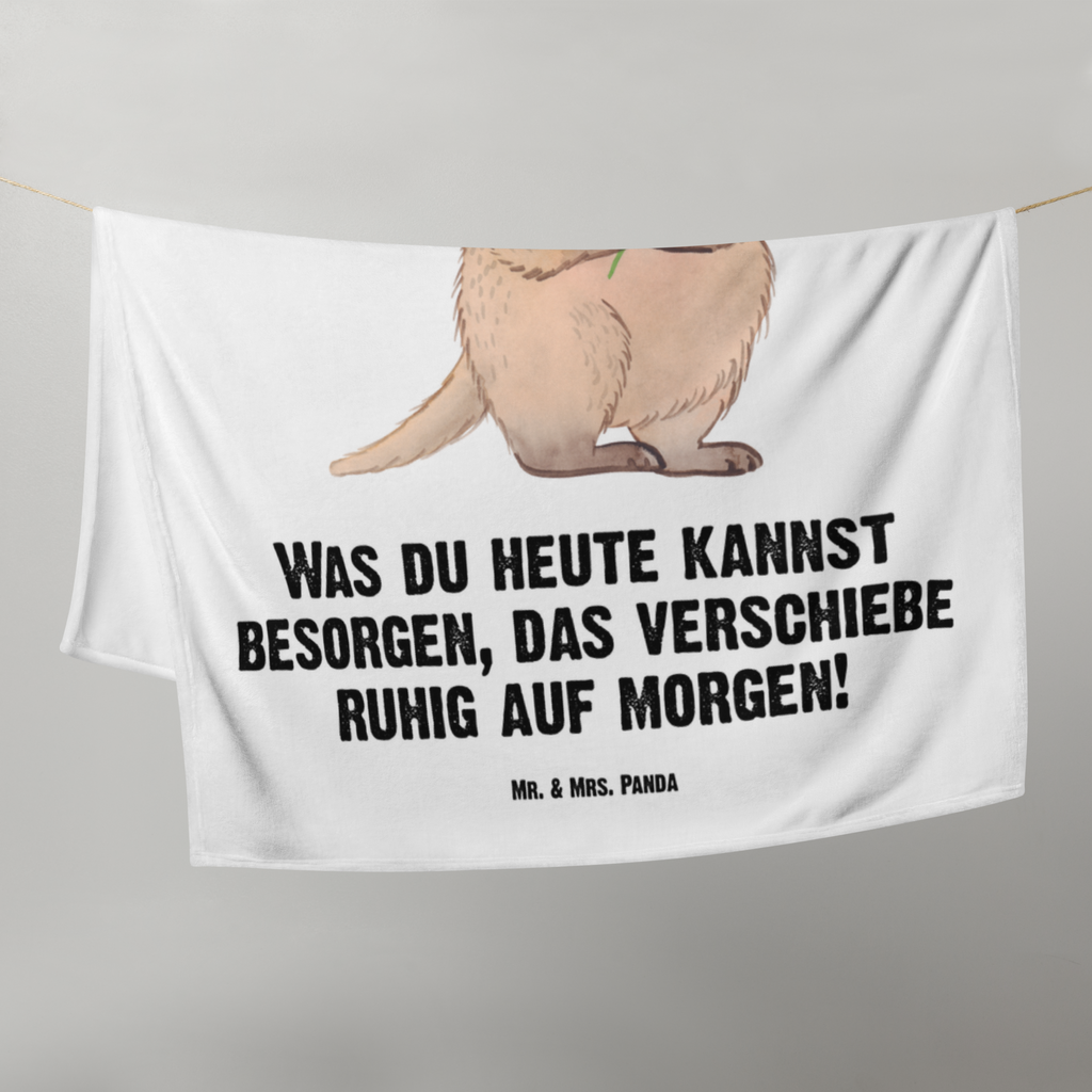 Babydecke Quokka Happy Babydecke, Babygeschenk, Geschenk Geburt, Babyecke Kuscheldecke, Krabbeldecke, Tiermotive, Gute Laune, lustige Sprüche, Tiere, Quokka, Verschieben, Aufschieberitis, Lustiger Spruch, Niedliches Tier, Dinge erledigen