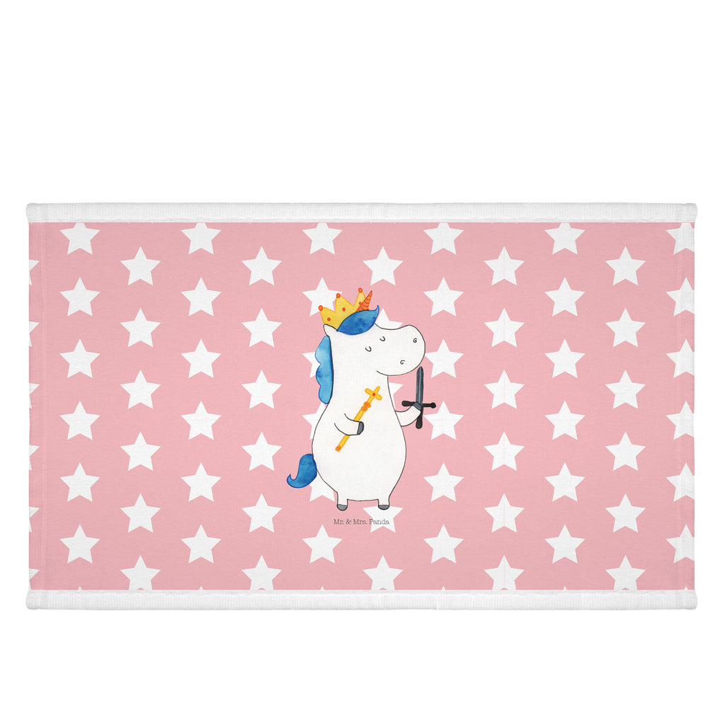 Handtuch Einhorn König mit Schwert Handtuch, Badehandtuch, Badezimmer, Handtücher, groß, Kinder, Baby, Einhorn, Einhörner, Einhorn Deko, Pegasus, Unicorn, König, Ritter, Mittelalter