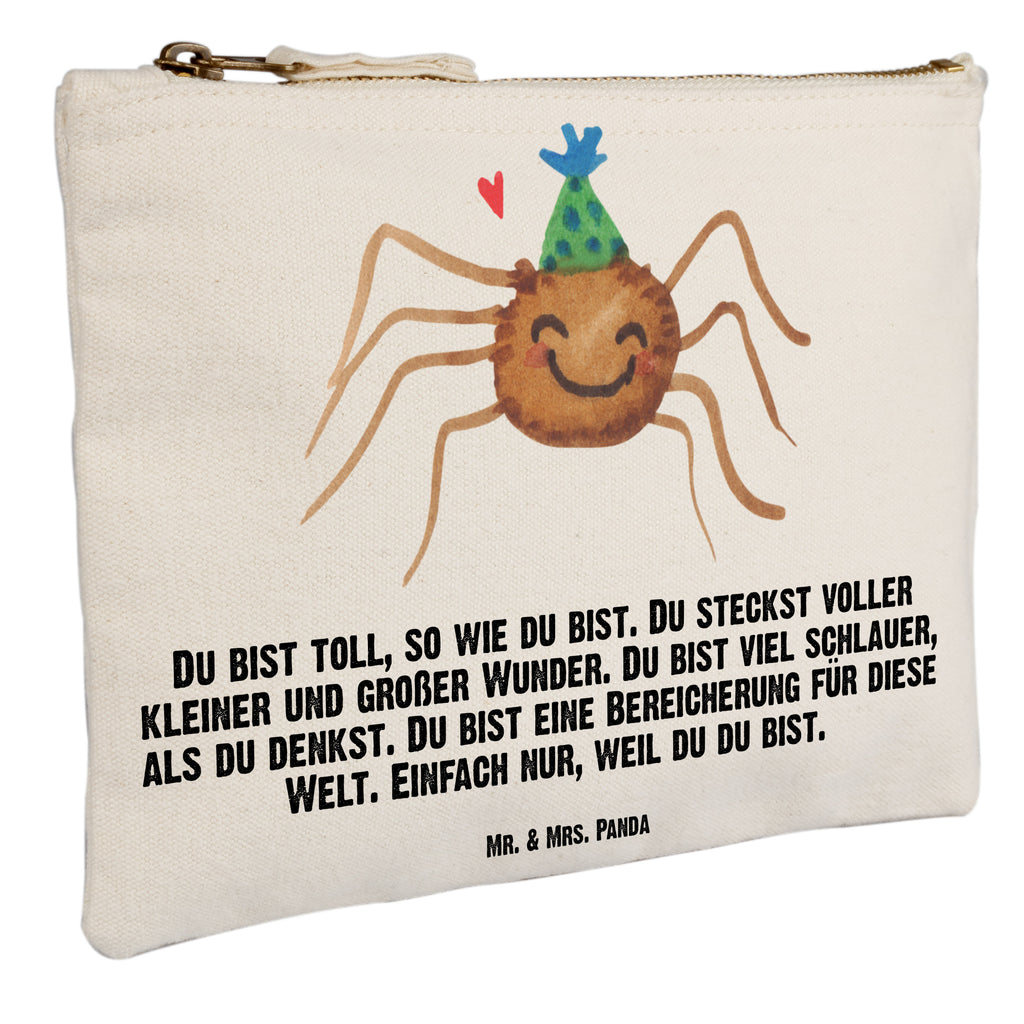 Schminktasche Spinne Agathe Party Schminktasche, Kosmetiktasche, Kosmetikbeutel, Stiftemäppchen, Etui, Federmappe, Makeup, XXL, Schminketui, Kosmetiketui, Schlamperetui, Spinne Agathe, Spinne, Agathe, Videos, Merchandise, Selbstliebe, Wunder, Motivation, Glück