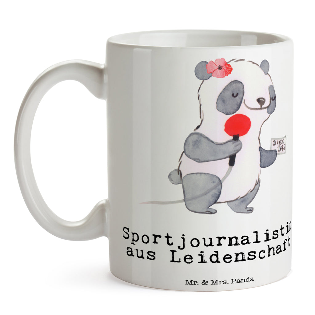 Tasse Sportjournalistin aus Leidenschaft Tasse, Kaffeetasse, Teetasse, Becher, Kaffeebecher, Teebecher, Keramiktasse, Porzellantasse, Büro Tasse, Geschenk Tasse, Tasse Sprüche, Tasse Motive, Kaffeetassen, Tasse bedrucken, Designer Tasse, Cappuccino Tassen, Schöne Teetassen, Beruf, Ausbildung, Jubiläum, Abschied, Rente, Kollege, Kollegin, Geschenk, Schenken, Arbeitskollege, Mitarbeiter, Firma, Danke, Dankeschön, Sportjournalistin, Journalistin, Reporterin, Redakteurin, Pressebüro, Studium