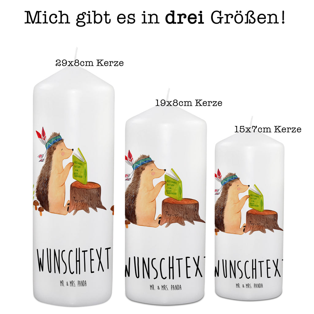 Personalisierte Kerze Igel Indianer Kerze, Taufkerze, Kommunionskerze, Geburtstagskerze, Geschenk Kerze, Taufgeschenk Kerze, Kerze mit Druck, Besondere Kerze, Geschenkidee Kerze, Kerze für Kommunion, Waldtiere, Tiere, Igel, Indianer, Abenteuer, Lagerfeuer, Camping