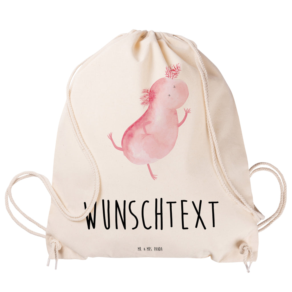 Personalisierter Sportbeutel Axolotl tanzt Personalisierter Sportbeutel, Personalisierter Beutel, Personalisierte Sporttasche, Personalisierter Tasche, Personalisierter Stoffbeutel, Personalisierter Sportbeutel Kinder, Sportbeutel mit Namen, Turnbeutel mit Namen, Beutel mit Namen, Sporttasche mit Namen, Tasche mit Namen, Stoffbeutel mit Namen, Sportbeutel Kinder mit Namen, Wunschtext, Wunschnamen, Personalisierbar, Personalisierung, Axolotl, Molch, Axolot, Schwanzlurch, Lurch, Lurche, Dachschaden, Sterne, verrückt, Freundin, beste Freundin