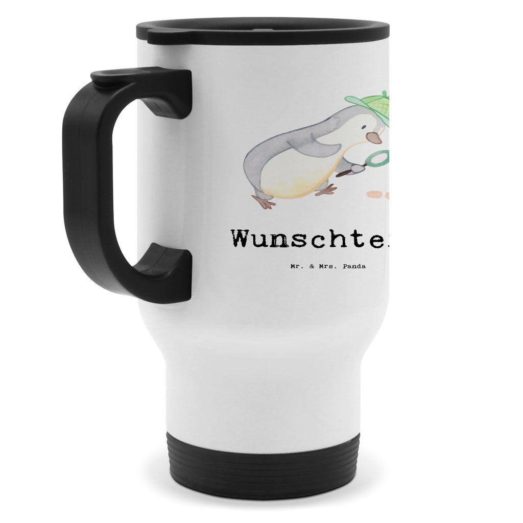 Personalisierter Thermobecher Detektiv mit Herz Personalisierter Thermobecher, Personalisierter To Go Becher, Personalisierte Thermotasse, Personalisierter Kaffeebecher, Personalisierter Isolierbecher, Thermobecher personalisieren, Thermobecher mit Namen, Thermobecher selbst gestalten, Wunschname, Spülmaschinenfest, Bedrucken, Isolierbecher mit Namen, Isolierbecher selbst gestalten, Thermotasse personalisieren, Thermotasse mit Namen, Beruf, Ausbildung, Jubiläum, Abschied, Rente, Kollege, Kollegin, Geschenk, Schenken, Arbeitskollege, Mitarbeiter, Firma, Danke, Dankeschön, Detektiv, Ermittler, Agent, Privatdetektei, Berufsdetektiv, Wirtschaftsdetektei, Detektivausbildung, Spurensuche