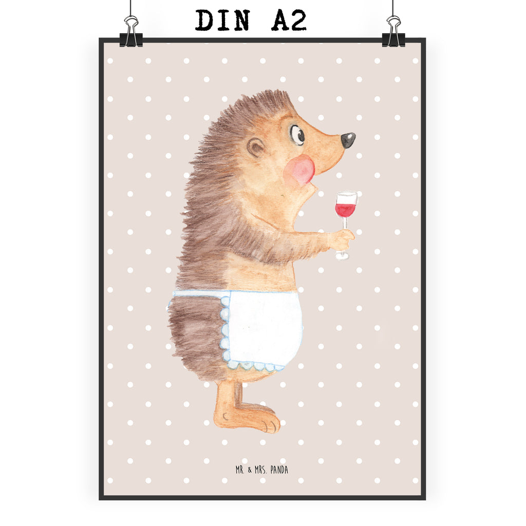 Poster Igel mit Wein Poster, Wandposter, Bild, Wanddeko, Küchenposter, Kinderposter, Wanddeko Bild, Raumdekoration, Wanddekoration, Handgemaltes Poster, Mr. & Mrs. Panda Poster, Designposter, Kunstdruck, Posterdruck, Tiermotive, Gute Laune, lustige Sprüche, Tiere, Wein Spruch, Igel, Geschenk Weintrinker, Geschenk Weinliebhaber, Wein Deko, Weinglas, Rotwein, Weißwein, Wein trinken