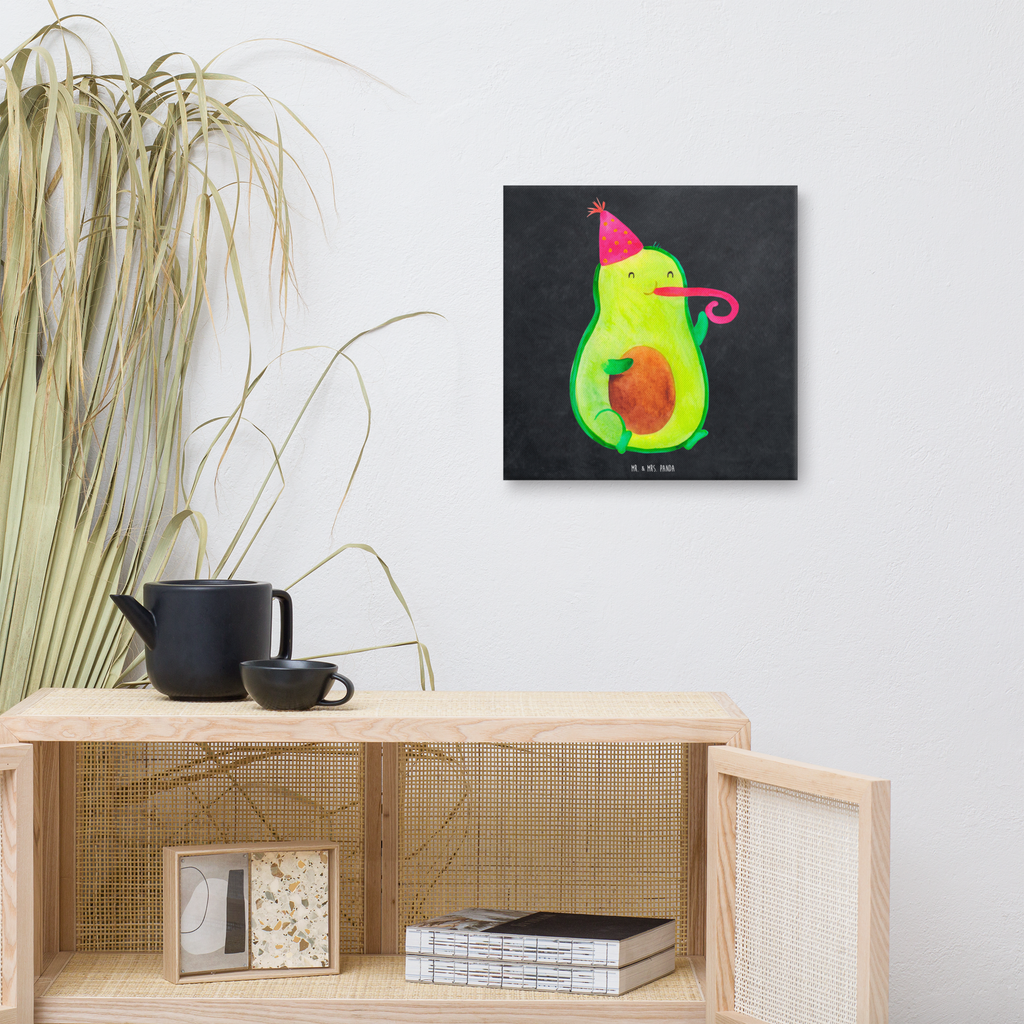 Leinwand Bild Avocado Birthday Leinwand, Bild, Kunstdruck, Wanddeko, Dekoration, Avocado, Veggie, Vegan, Gesund