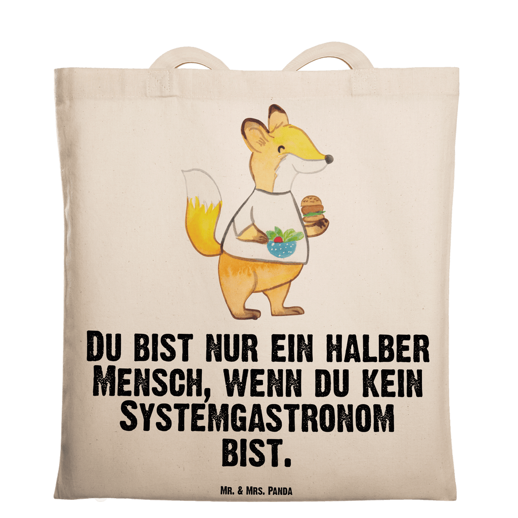 Tragetasche Systemgastronom mit Herz Beuteltasche, Beutel, Einkaufstasche, Jutebeutel, Stoffbeutel, Tasche, Shopper, Umhängetasche, Strandtasche, Schultertasche, Stofftasche, Tragetasche, Badetasche, Jutetasche, Einkaufstüte, Laptoptasche, Beruf, Ausbildung, Jubiläum, Abschied, Rente, Kollege, Kollegin, Geschenk, Schenken, Arbeitskollege, Mitarbeiter, Firma, Danke, Dankeschön