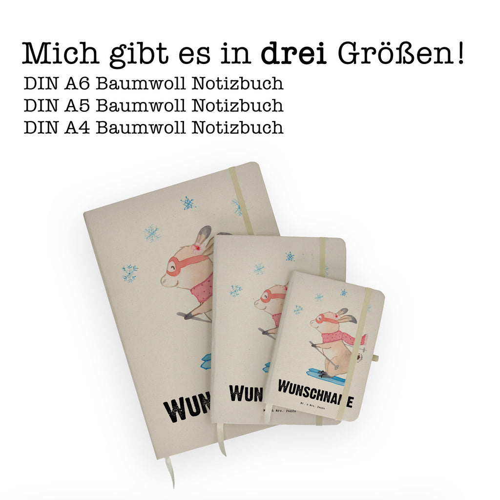 DIN A4 Personalisiertes Notizbuch Skilehrerin mit Herz Personalisiertes Notizbuch, Notizbuch mit Namen, Notizbuch bedrucken, Personalisierung, Namensbuch, Namen, Beruf, Ausbildung, Jubiläum, Abschied, Rente, Kollege, Kollegin, Geschenk, Schenken, Arbeitskollege, Mitarbeiter, Firma, Danke, Dankeschön