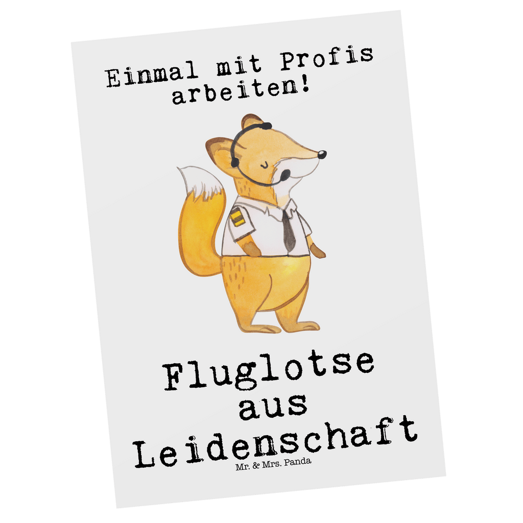 Postkarte Fluglotse aus Leidenschaft Postkarte, Karte, Geschenkkarte, Grußkarte, Einladung, Ansichtskarte, Geburtstagskarte, Einladungskarte, Dankeskarte, Ansichtskarten, Einladung Geburtstag, Einladungskarten Geburtstag, Beruf, Ausbildung, Jubiläum, Abschied, Rente, Kollege, Kollegin, Geschenk, Schenken, Arbeitskollege, Mitarbeiter, Firma, Danke, Dankeschön, Fluglotse, Flugverkehrsleiter, Luftfahrtpersonal, Flugsicherung