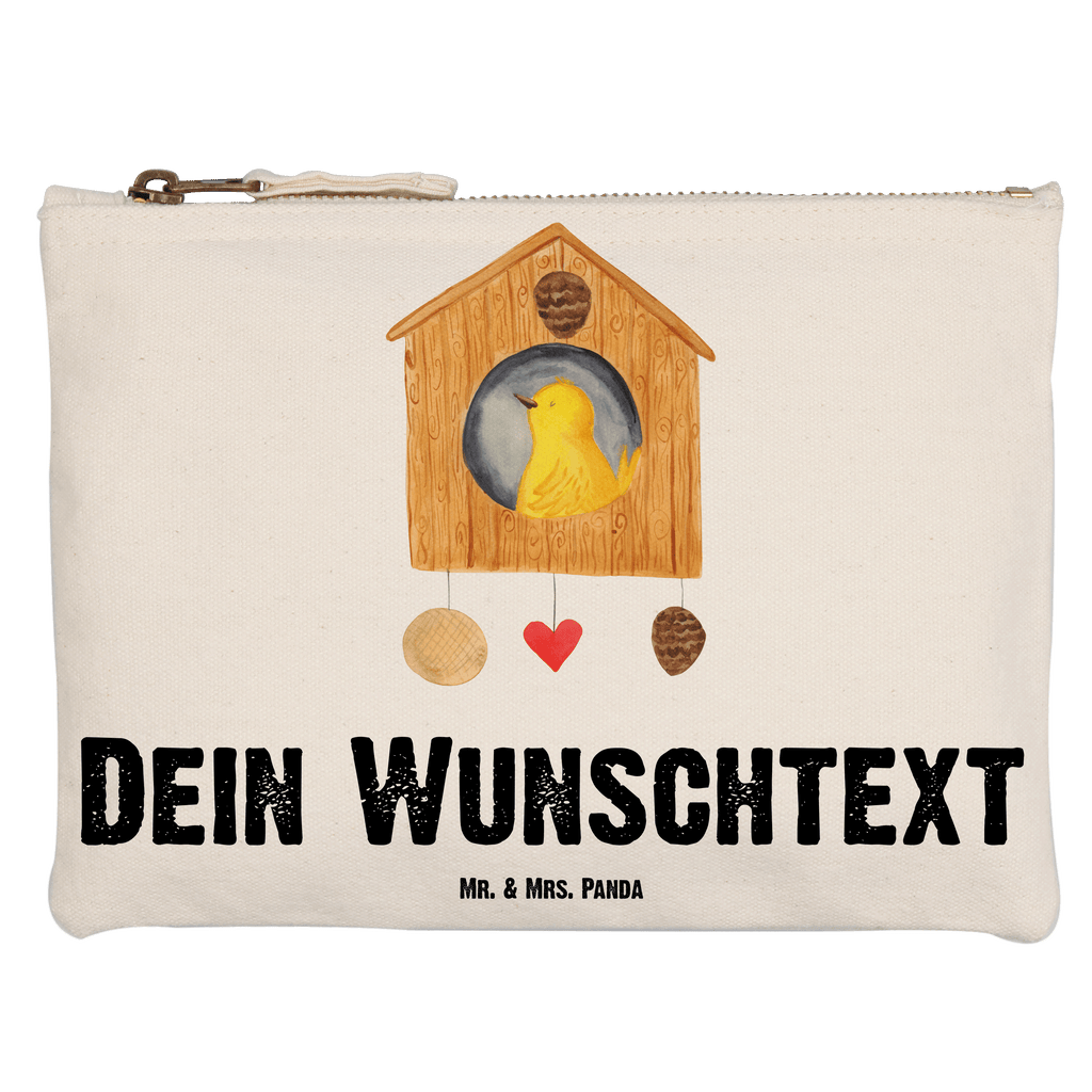 Personalisierte Schminktasche Vogelhaus sweet Home Personalisierte Schminktasche, Personalisierte Kosmetiktasche, Personalisierter Kosmetikbeutel, Personalisiertes Stiftemäppchen, Personalisiertes Etui, Personalisierte Federmappe, Personalisierte Makeup Bag, Personalisiertes Schminketui, Personalisiertes Kosmetiketui, Personalisiertes Schlamperetui, Schminktasche mit Namen, Kosmetiktasche mit Namen, Kosmetikbeutel mit Namen, Stiftemäppchen mit Namen, Etui mit Namen, Federmappe mit Namen, Makeup Bg mit Namen, Schminketui mit Namen, Kosmetiketui mit Namen, Schlamperetui mit Namen, Schminktasche personalisieren, Schminktasche bedrucken, Schminktasche selbst gestalten, Tiermotive, Gute Laune, lustige Sprüche, Tiere, Vogelhaus, Vogel, Home sweet Home, Einzug, Umzug, Geschenk, Einzugsgeschenk, Hausbau, Haus