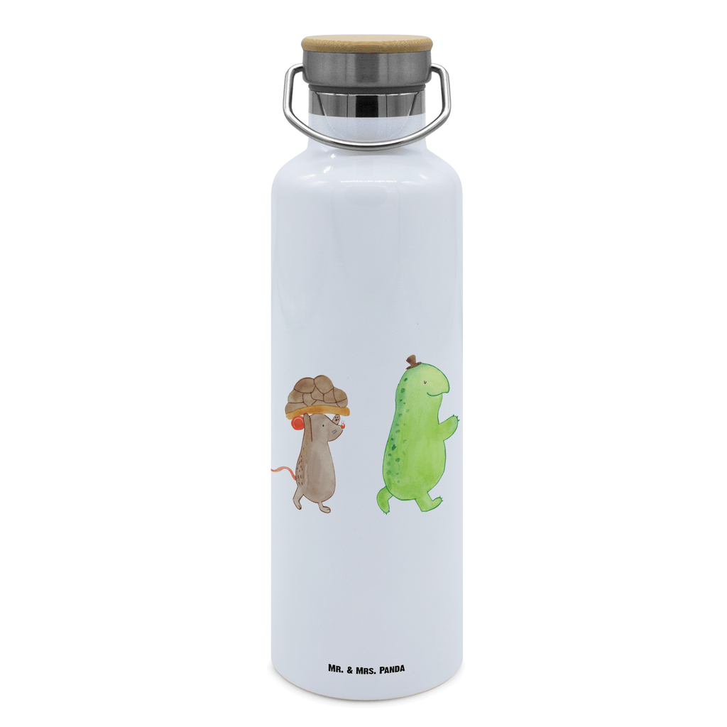 Trinkflasche Schildkröte Maus Thermosflasche, Isolierflasche, Edelstahl, Trinkflasche, isoliert, Wamrhaltefunktion, Sportflasche, Flasche zum Sport, Sportlerflasche, Schildkröte, Maus, Freunde, Freundinnen, beste Freunde, beste Freundinnen