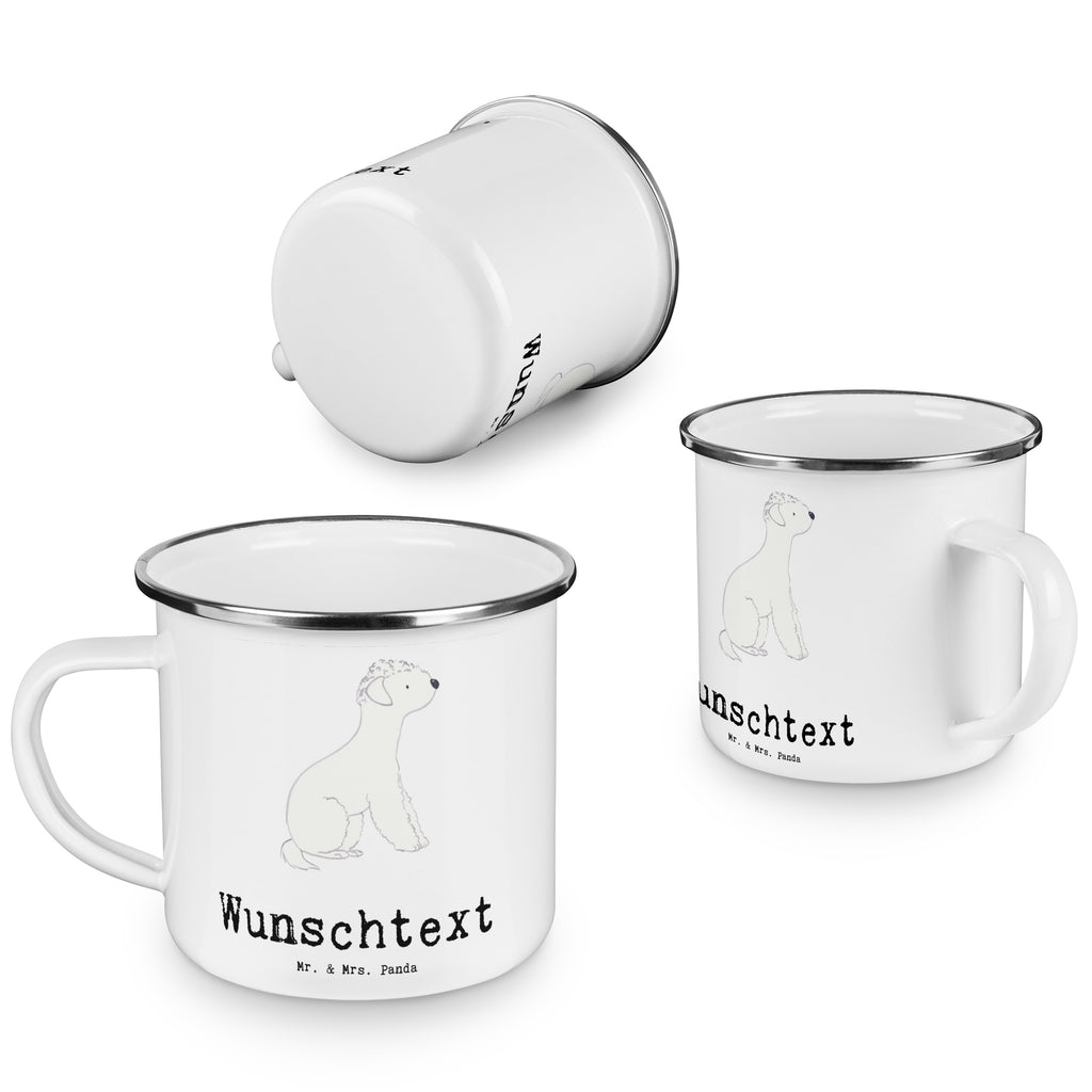 Personalisierte Emaille Tasse Bedlington Terrier Lebensretter Emaille Tasse personalisiert, Emaille Tasse mit Namen, Campingtasse personalisiert, Namenstasse, Campingtasse bedrucken, Campinggeschirr personalsisert, tasse mit namen, personalisierte tassen, personalisierte tasse, tasse selbst gestalten, tasse bedrucken, tassen bedrucken, Hund, Hunderasse, Rassehund, Hundebesitzer, Geschenk, Tierfreund, Schenken, Welpe, Bedlington Terrier, Terrier