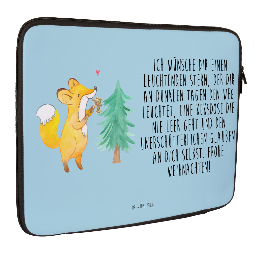 Notebook Tasche Fuchs  Weihnachtsbaum Notebook Tasche, Laptop, Computertasche, Tasche, Notebook-Tasche, Notebook-Reisehülle, Notebook Schutz, Winter, Weihnachten, Weihnachtsdeko, Nikolaus, Advent, Heiligabend, Wintermotiv, Weihnachtsmann, Weihnachtstage, Fuchs, Schlittschuh, Weihnachtszeit, Weihnachtsdekoration